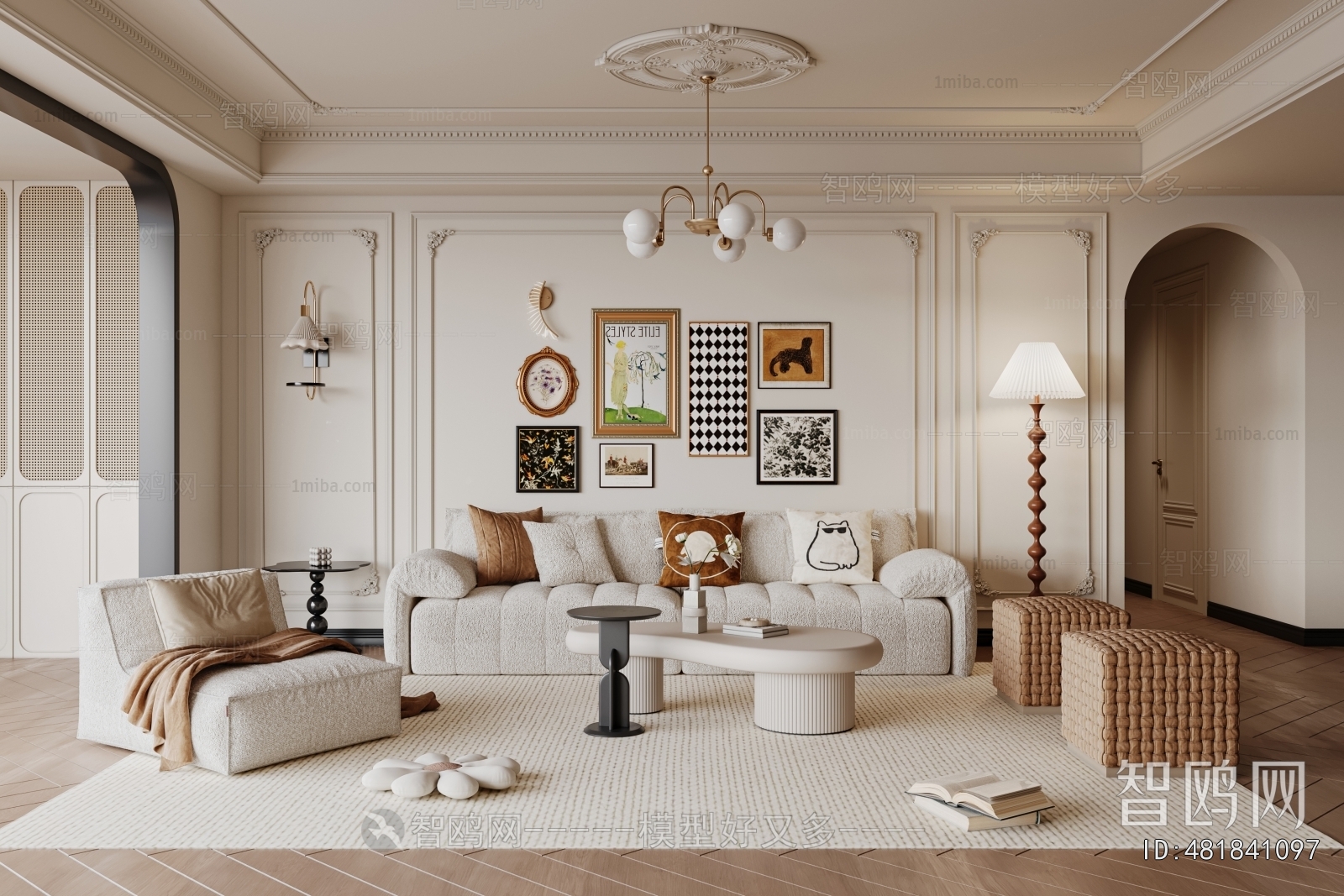 French Style A Living Room