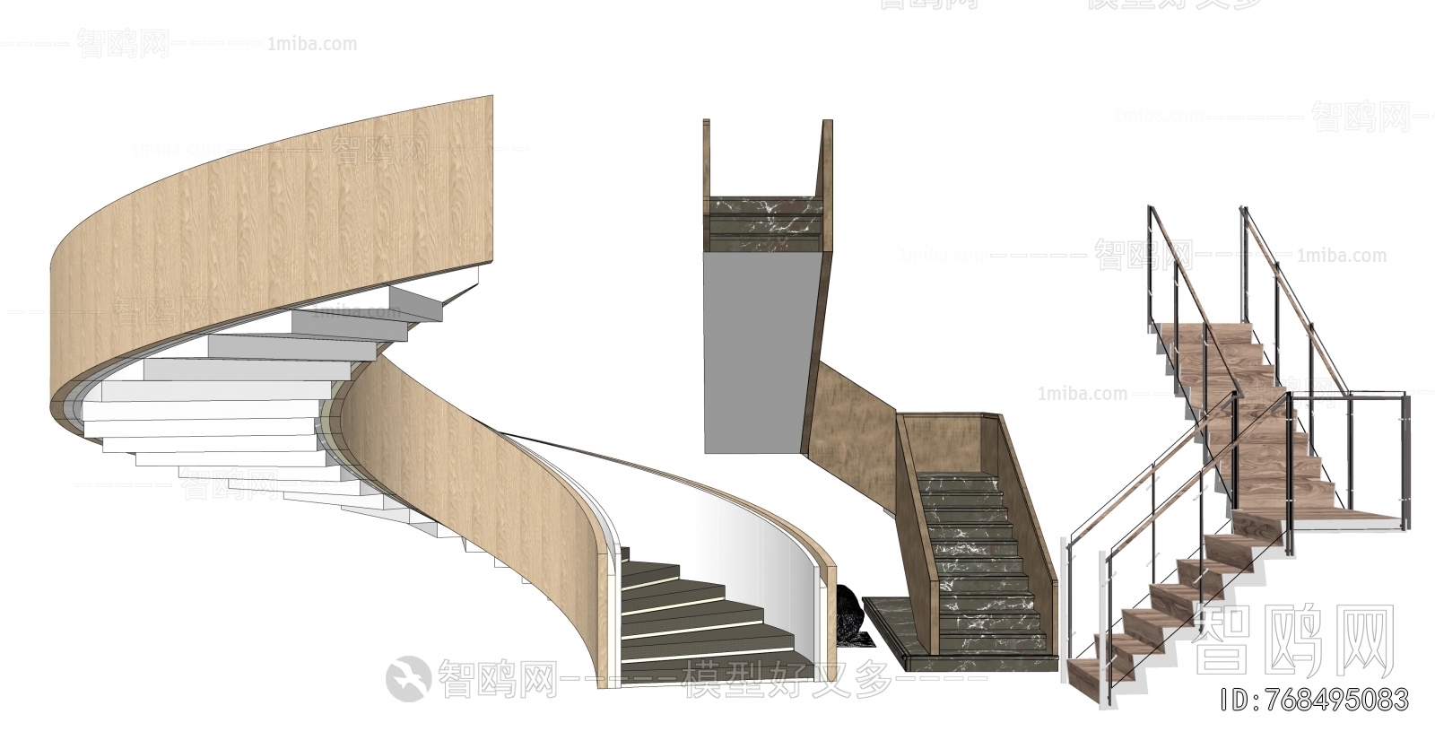 Modern Rotating Staircase