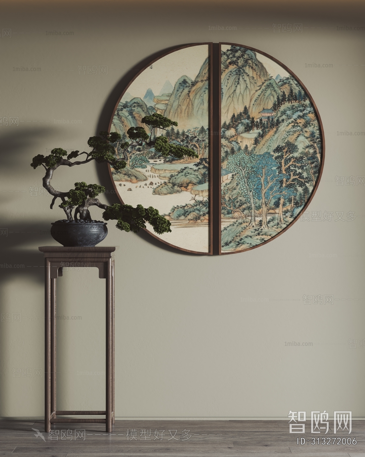 New Chinese Style Bonsai