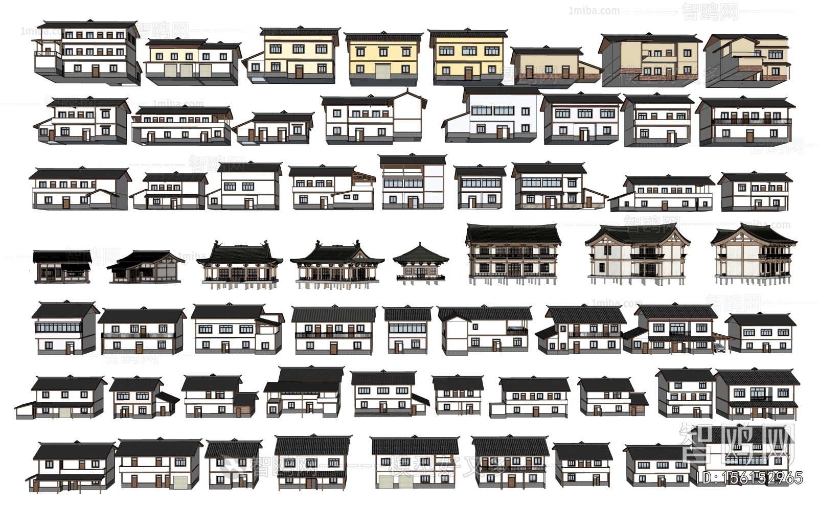 New Chinese Style Residential Building