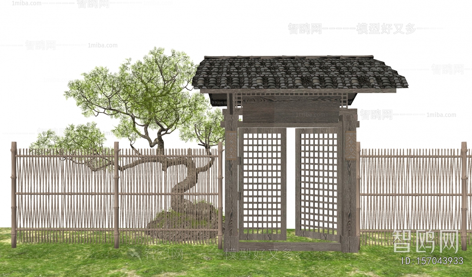 New Chinese Style Facade Element