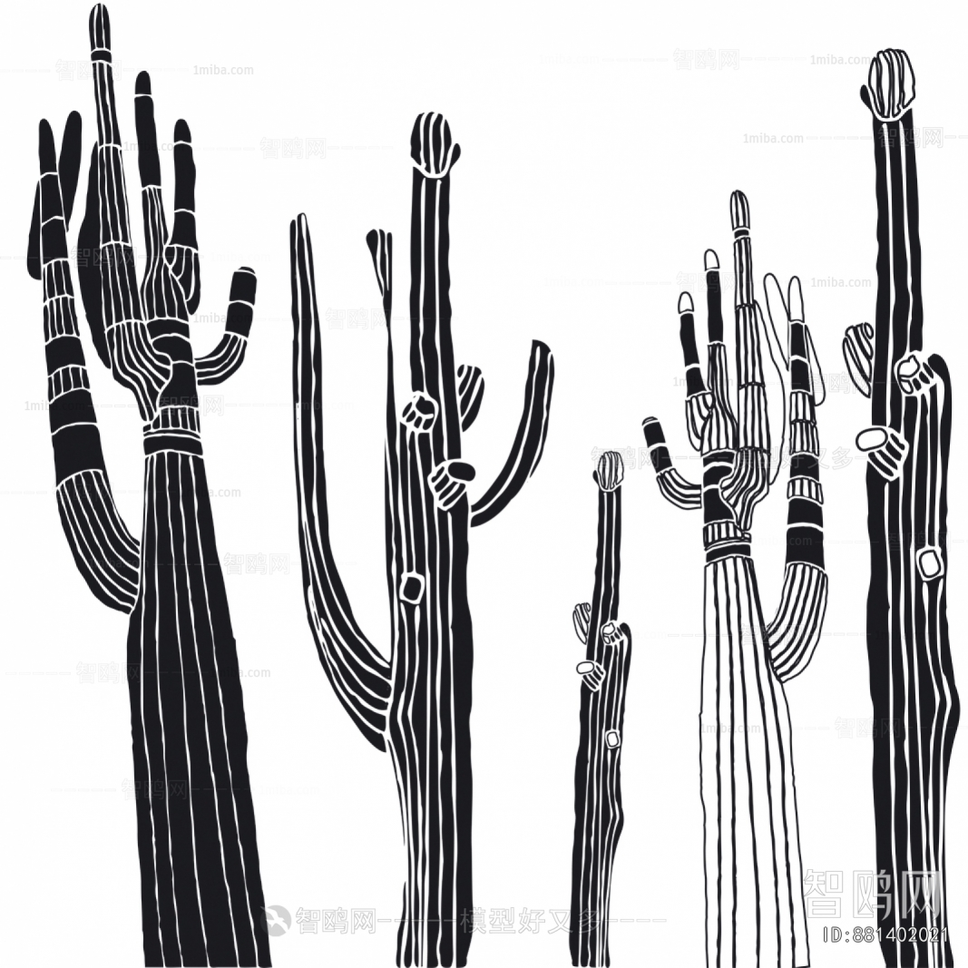 Animal And Plant Pattern Wallpaper