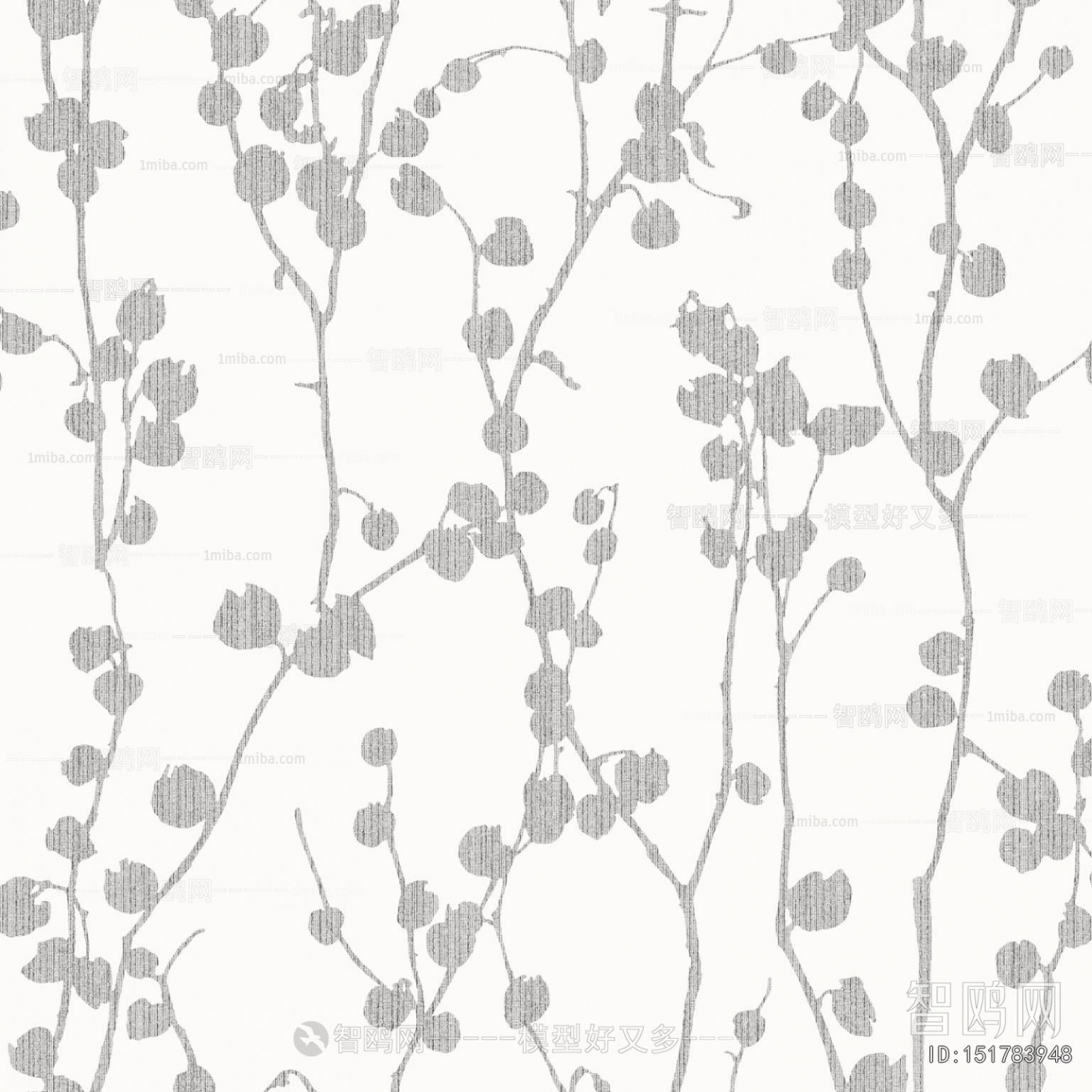 Animal And Plant Pattern Wallpaper