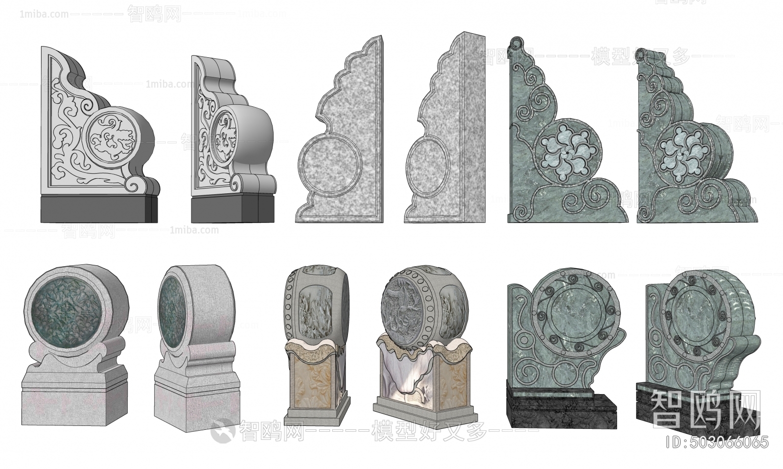 Chinese Style Stone Carving