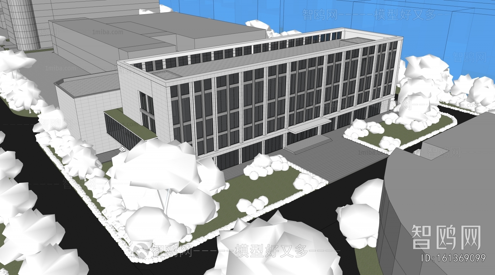 Modern Appearance Of Commercial Building