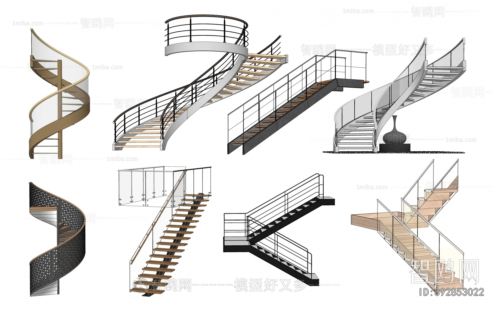 Modern Rotating Staircase