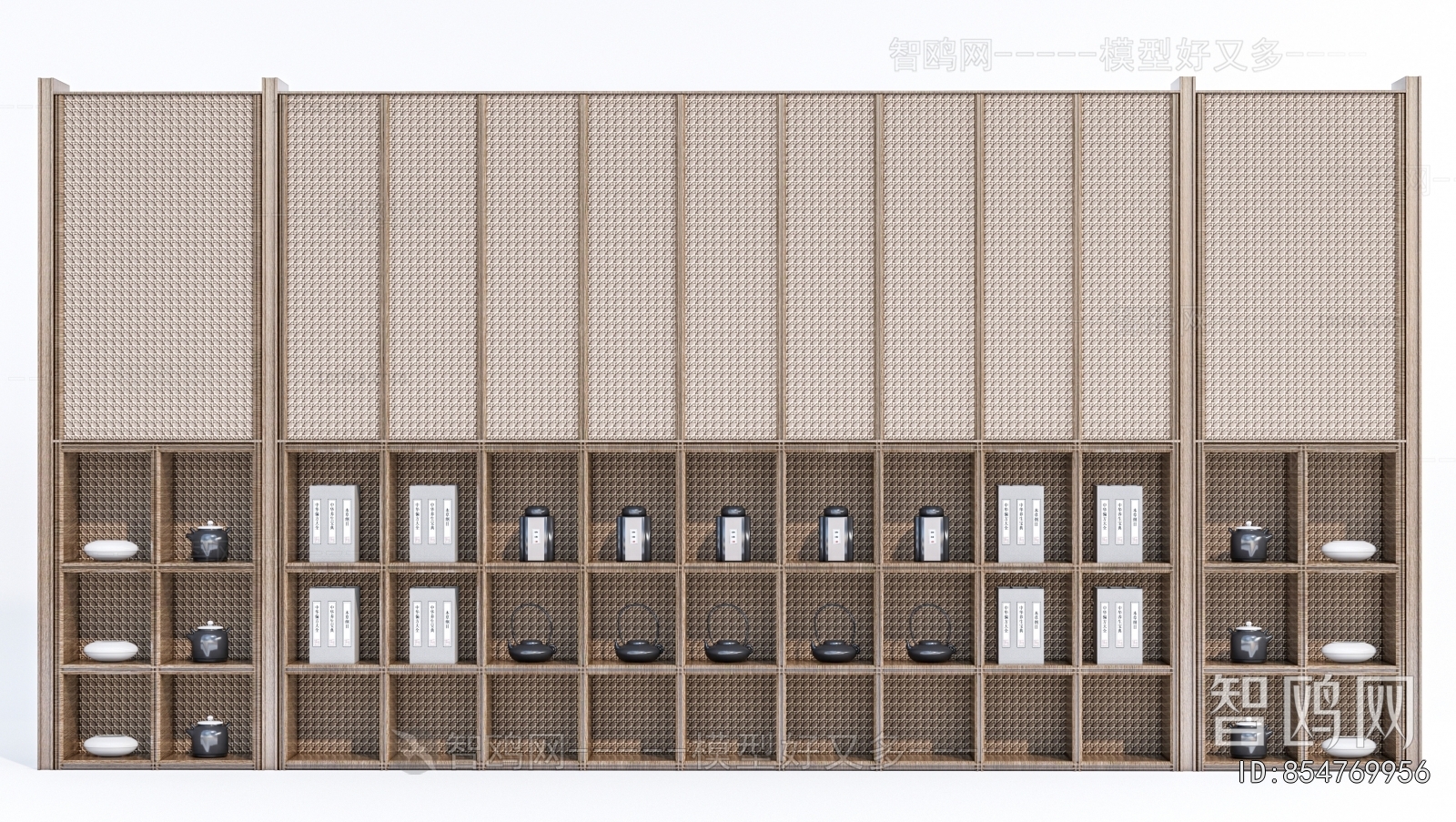 New Chinese Style Decorative Cabinet