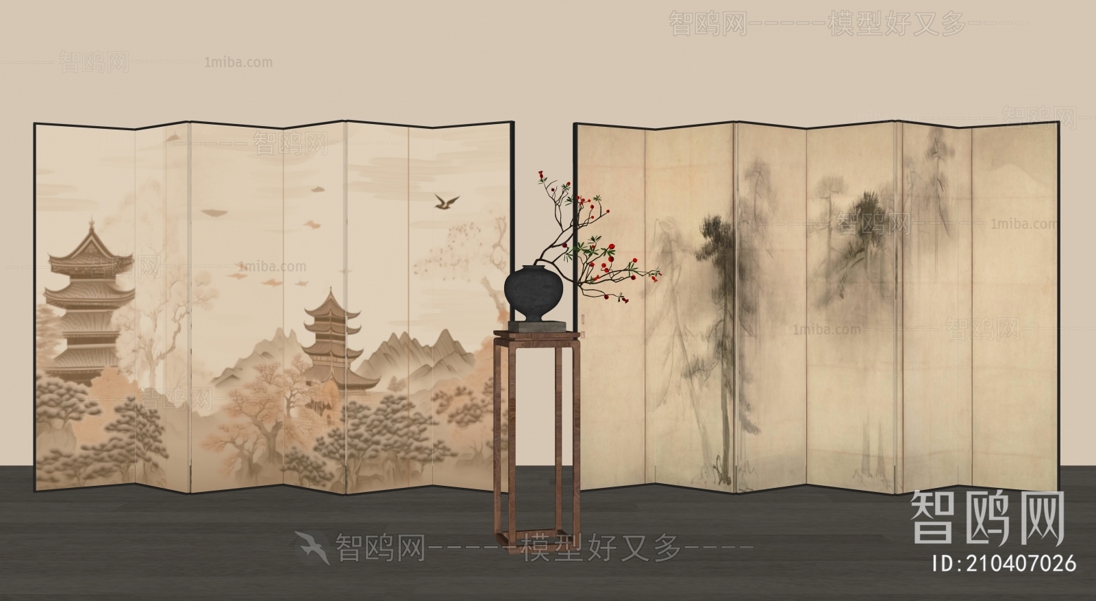 New Chinese Style Partition