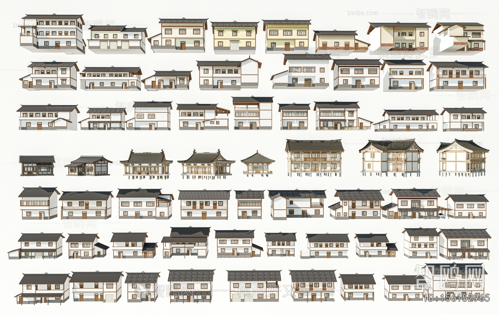 New Chinese Style Residential Building