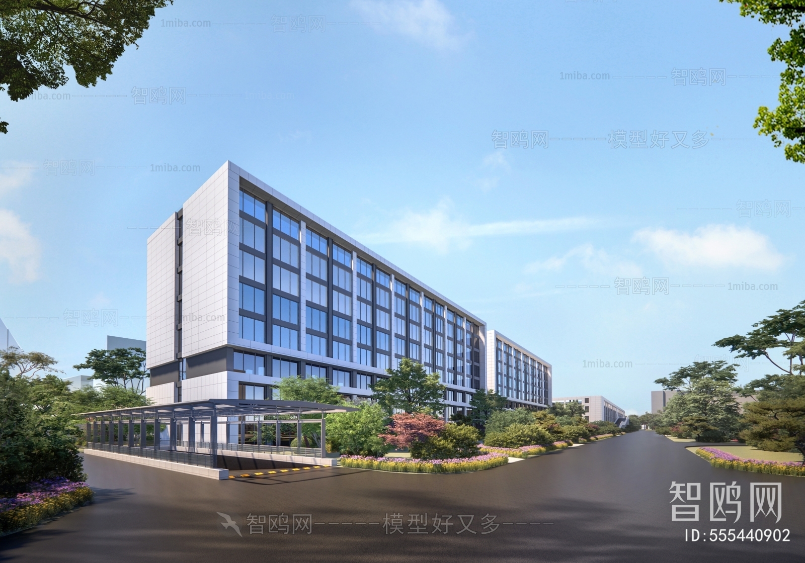 Modern Appearance Of Commercial Building