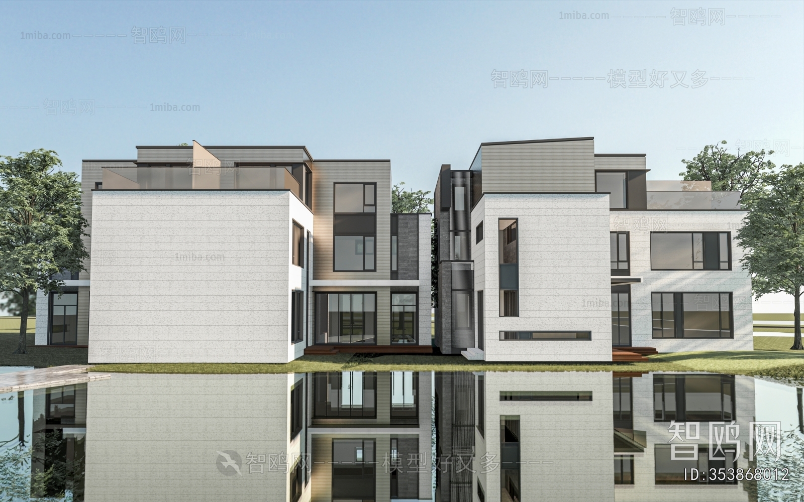 Modern Double Townhouse