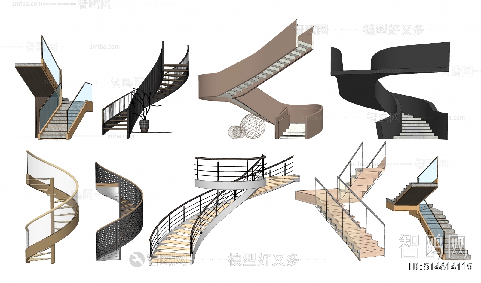 Modern Rotating Staircase