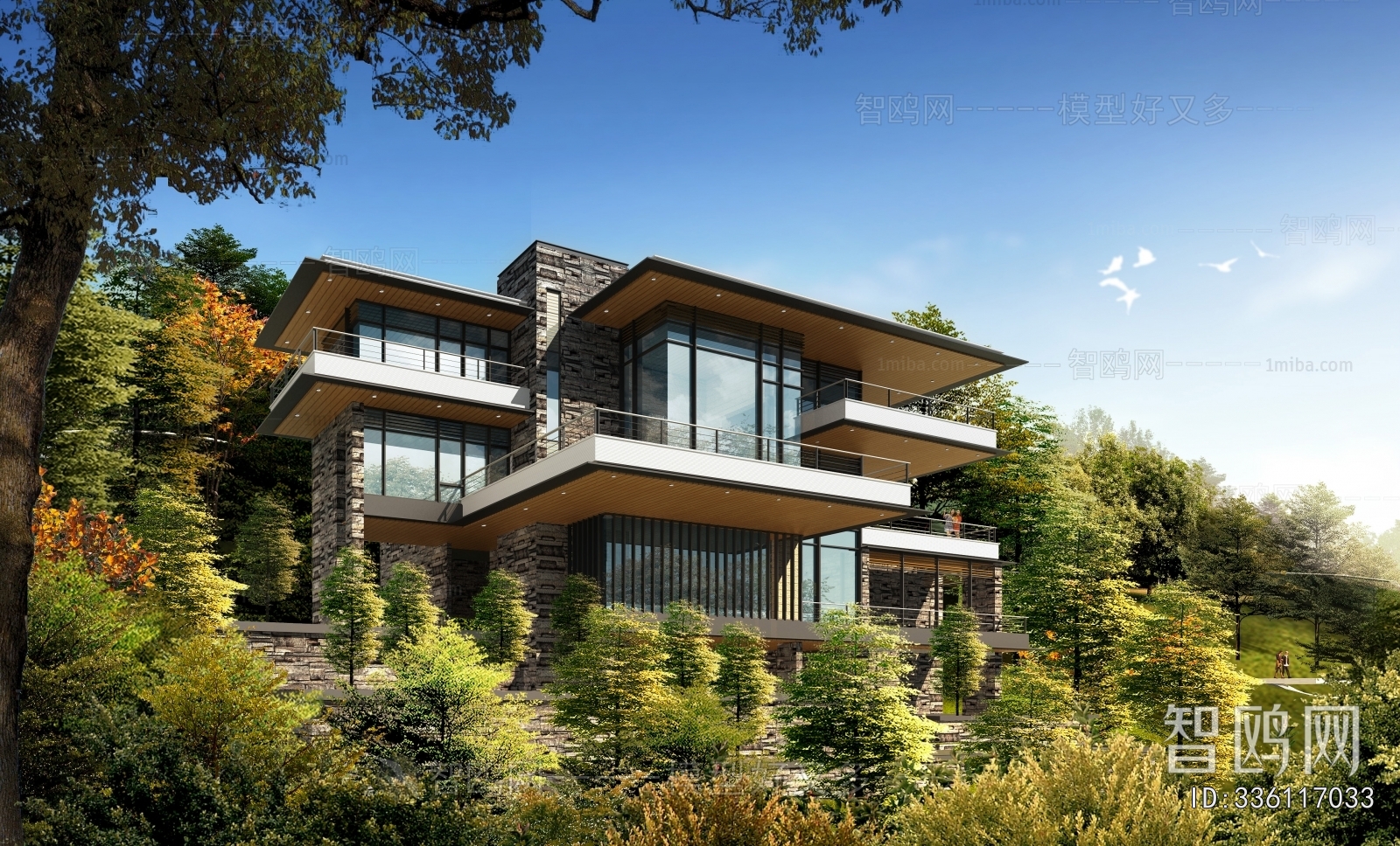 Modern Appearance Of Commercial Building