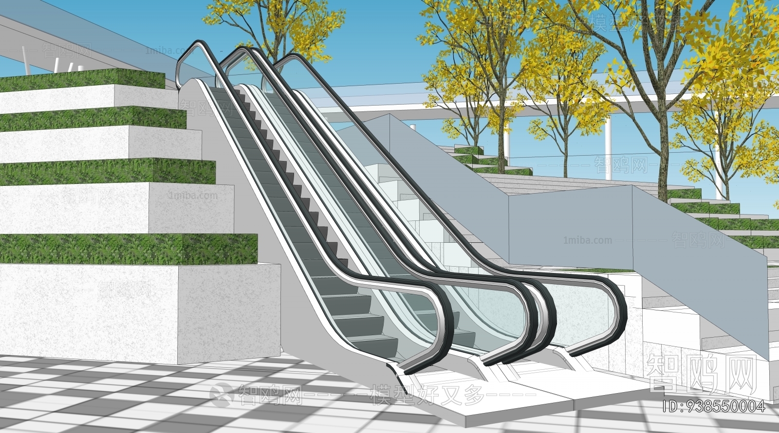 Modern Escalator