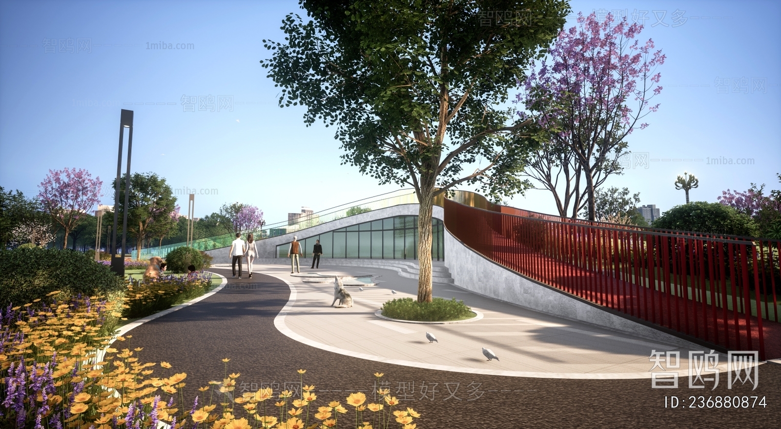 Modern Appearance Of Commercial Building