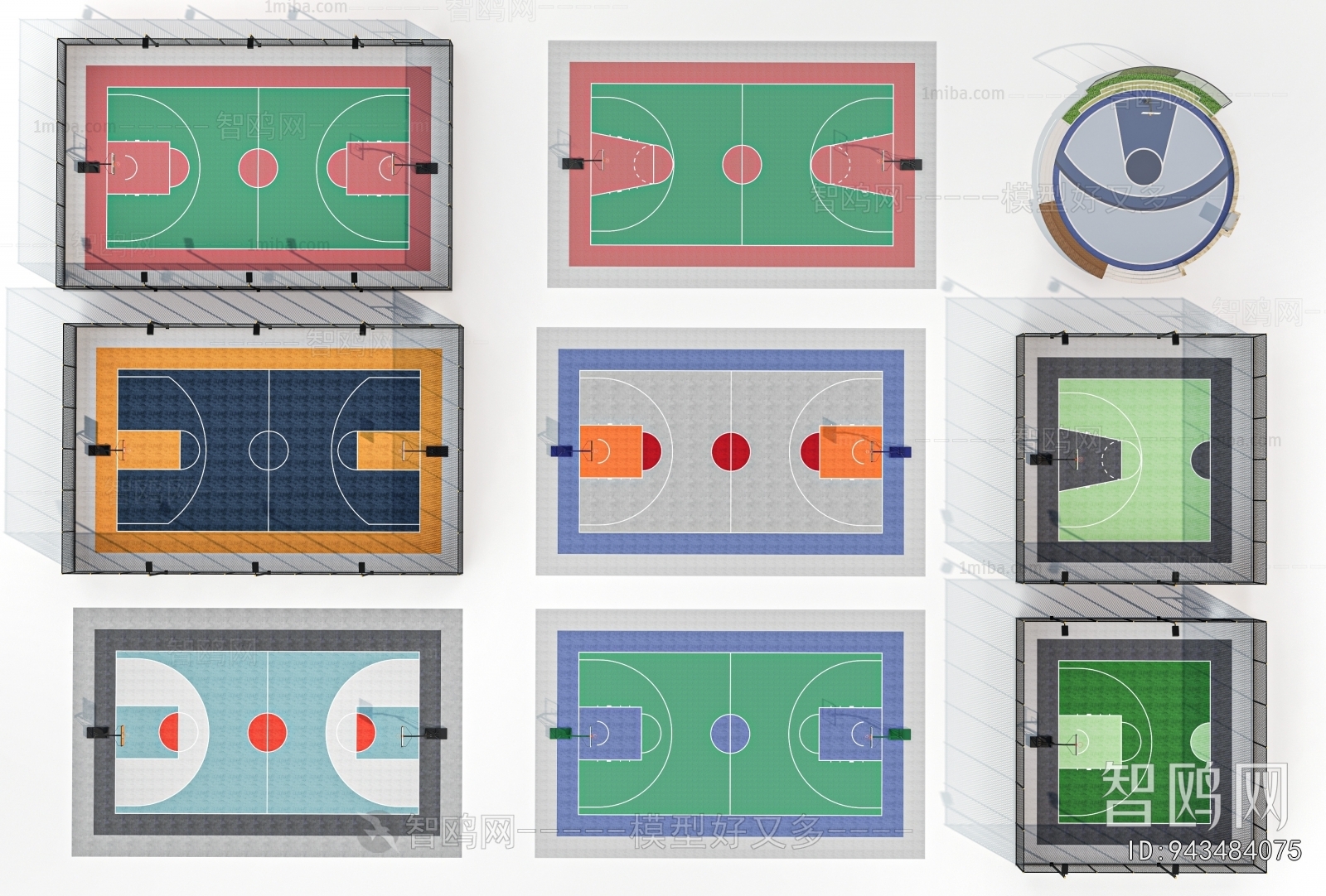 Modern Outdoor Sports Stadium