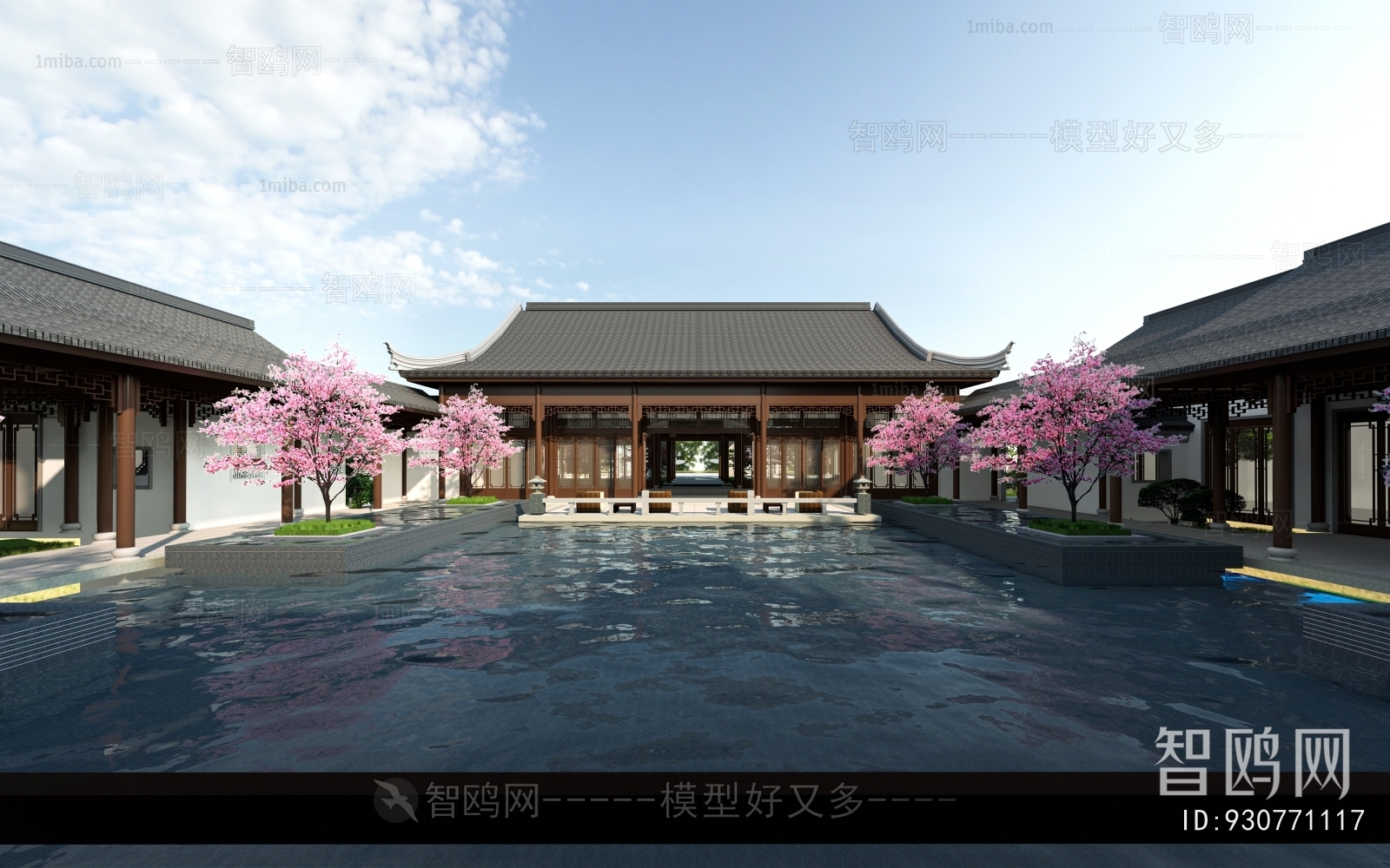 Chinese Style Residential Building