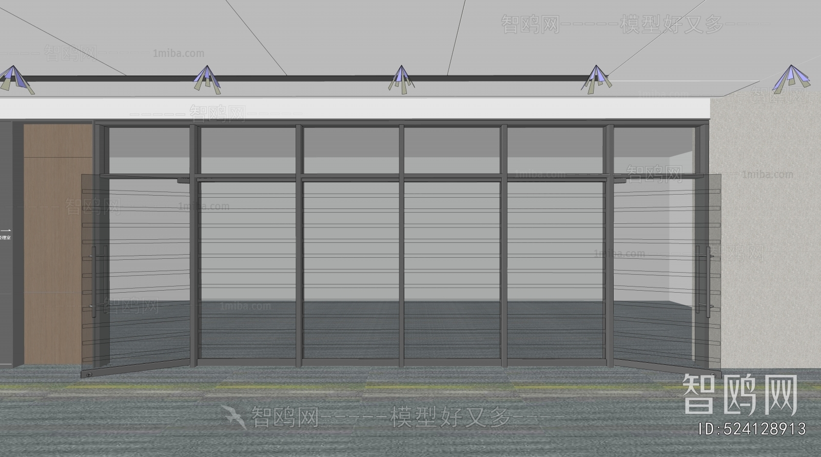 Modern Glass Screen Partition