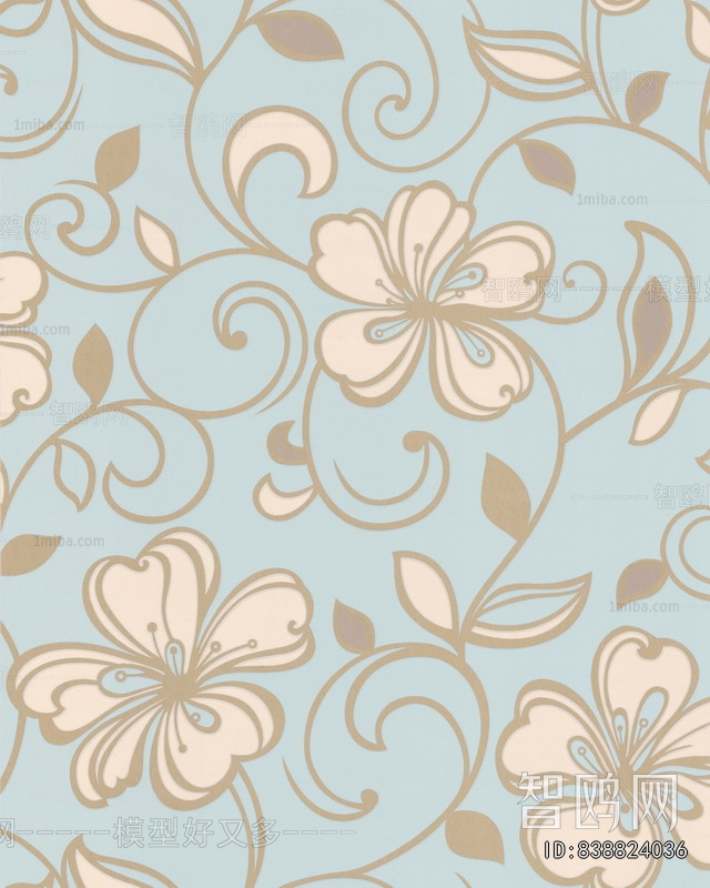 Animal And Plant Pattern Wallpaper