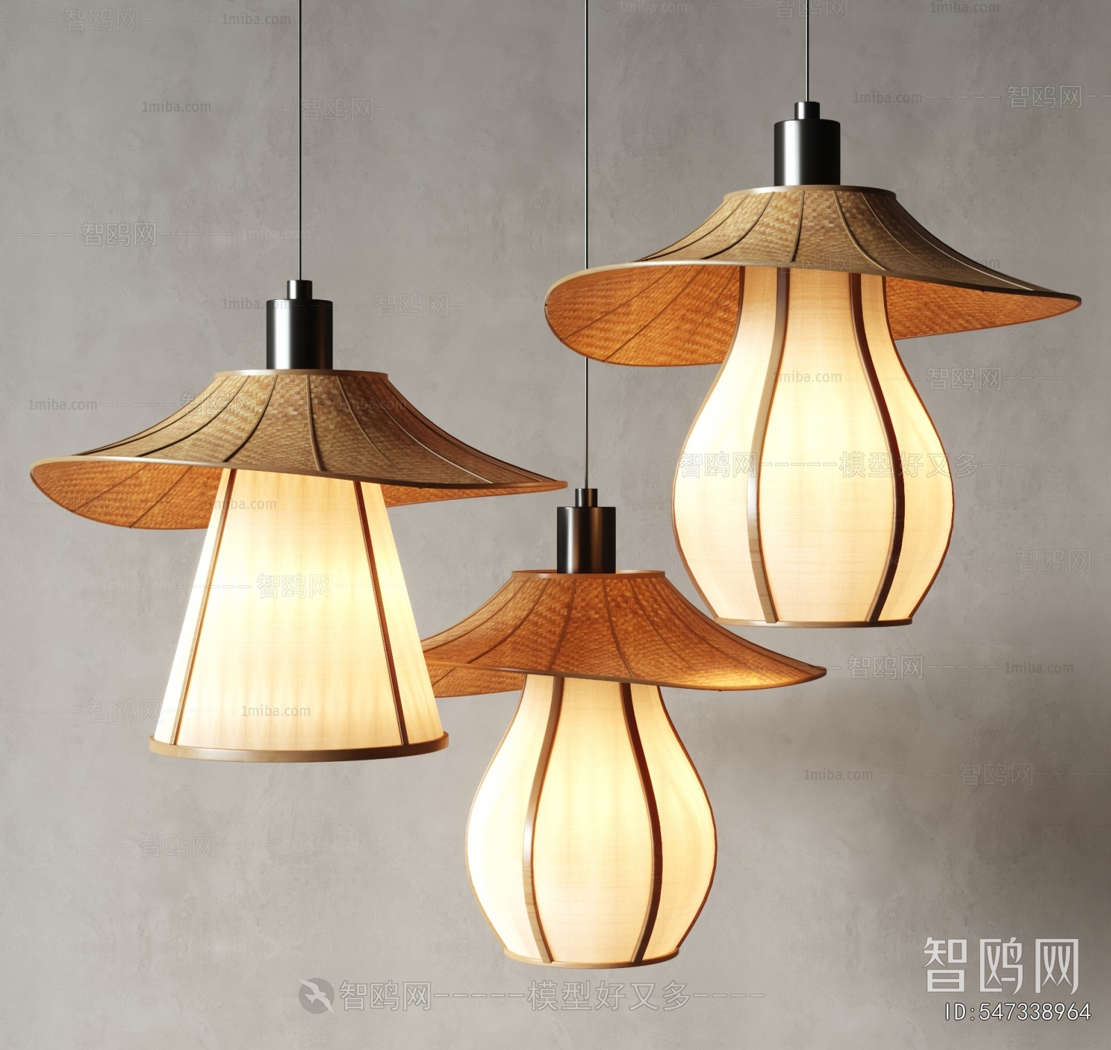 Wabi-sabi Style Droplight