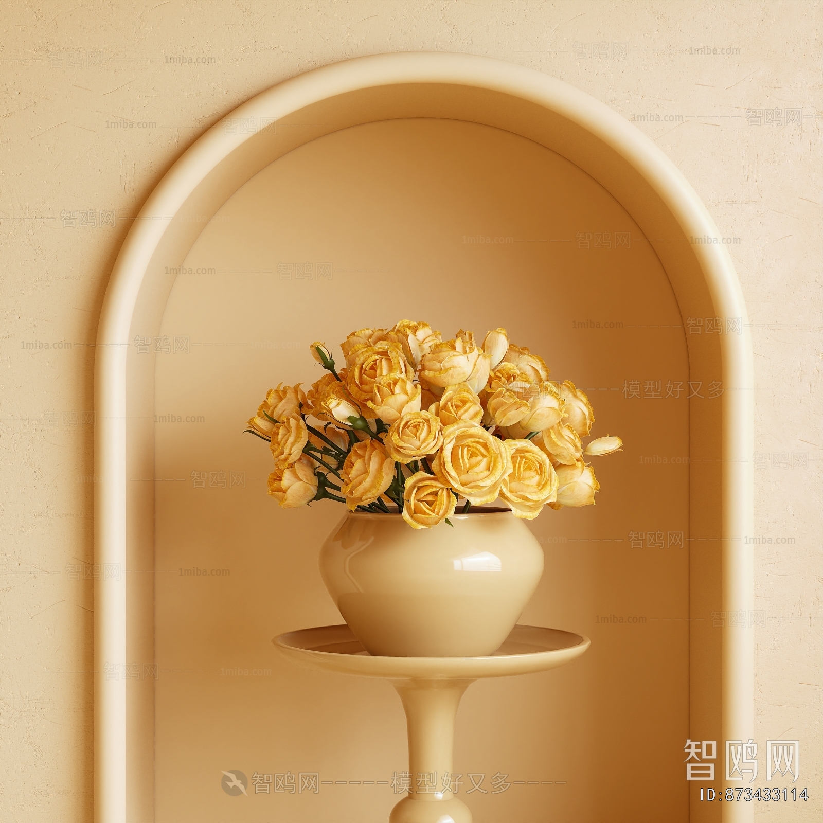 Modern Flower Arrangement