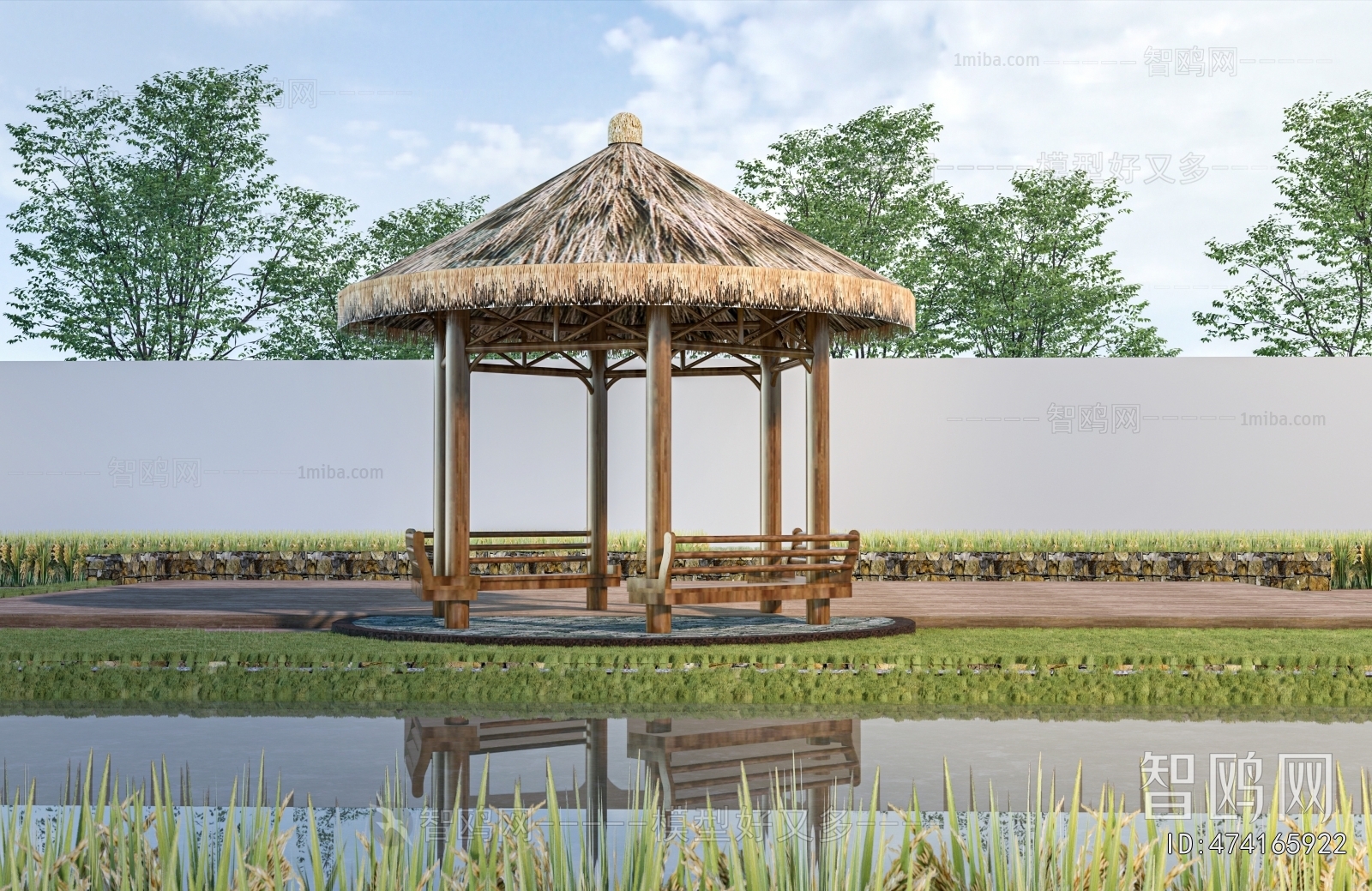New Chinese Style Pavilion