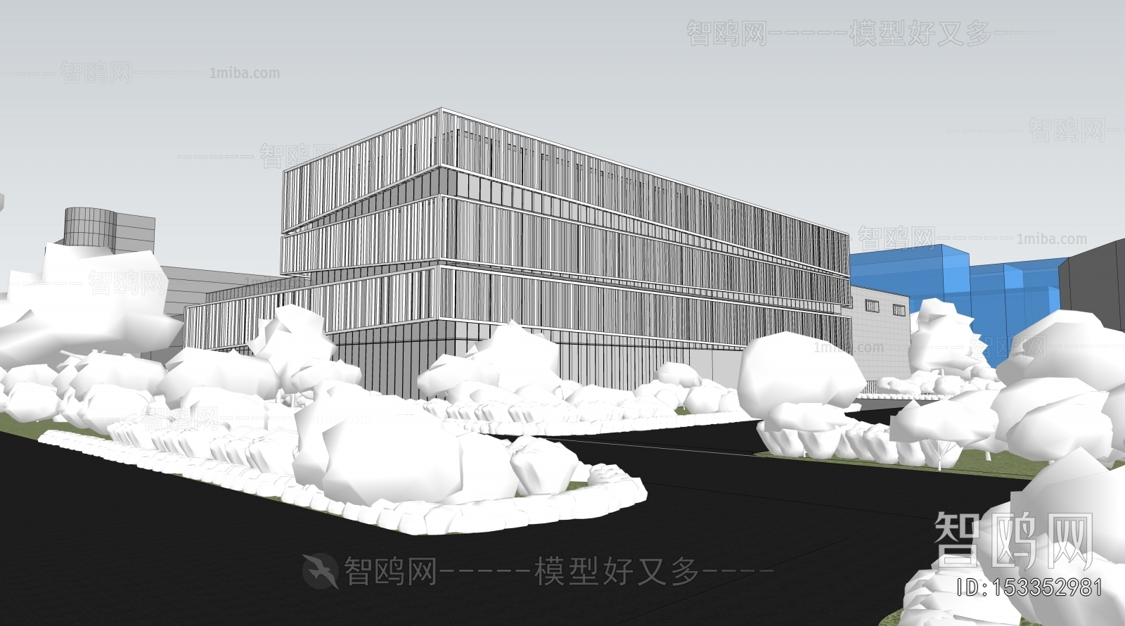 Modern Appearance Of Commercial Building