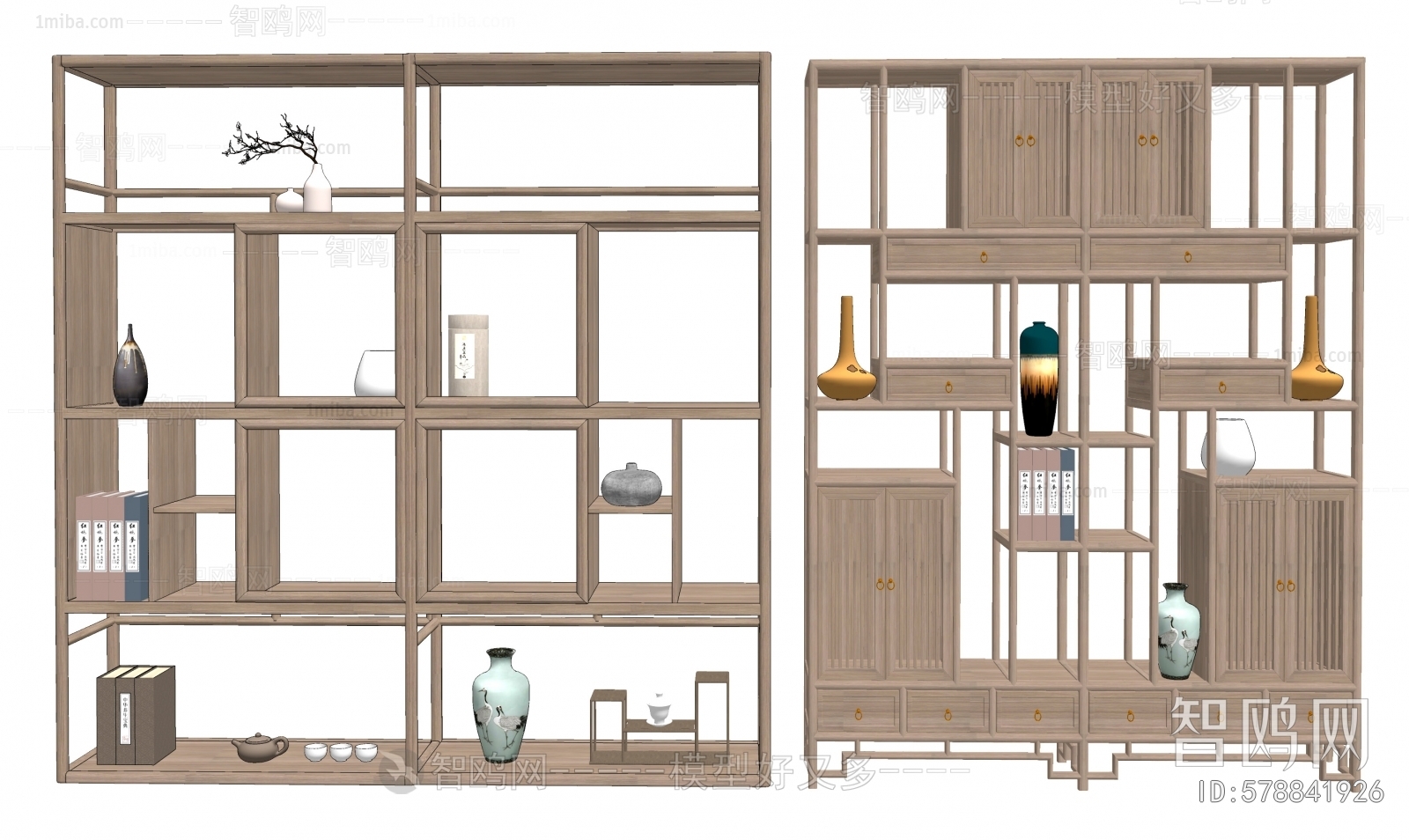 New Chinese Style Antique Rack