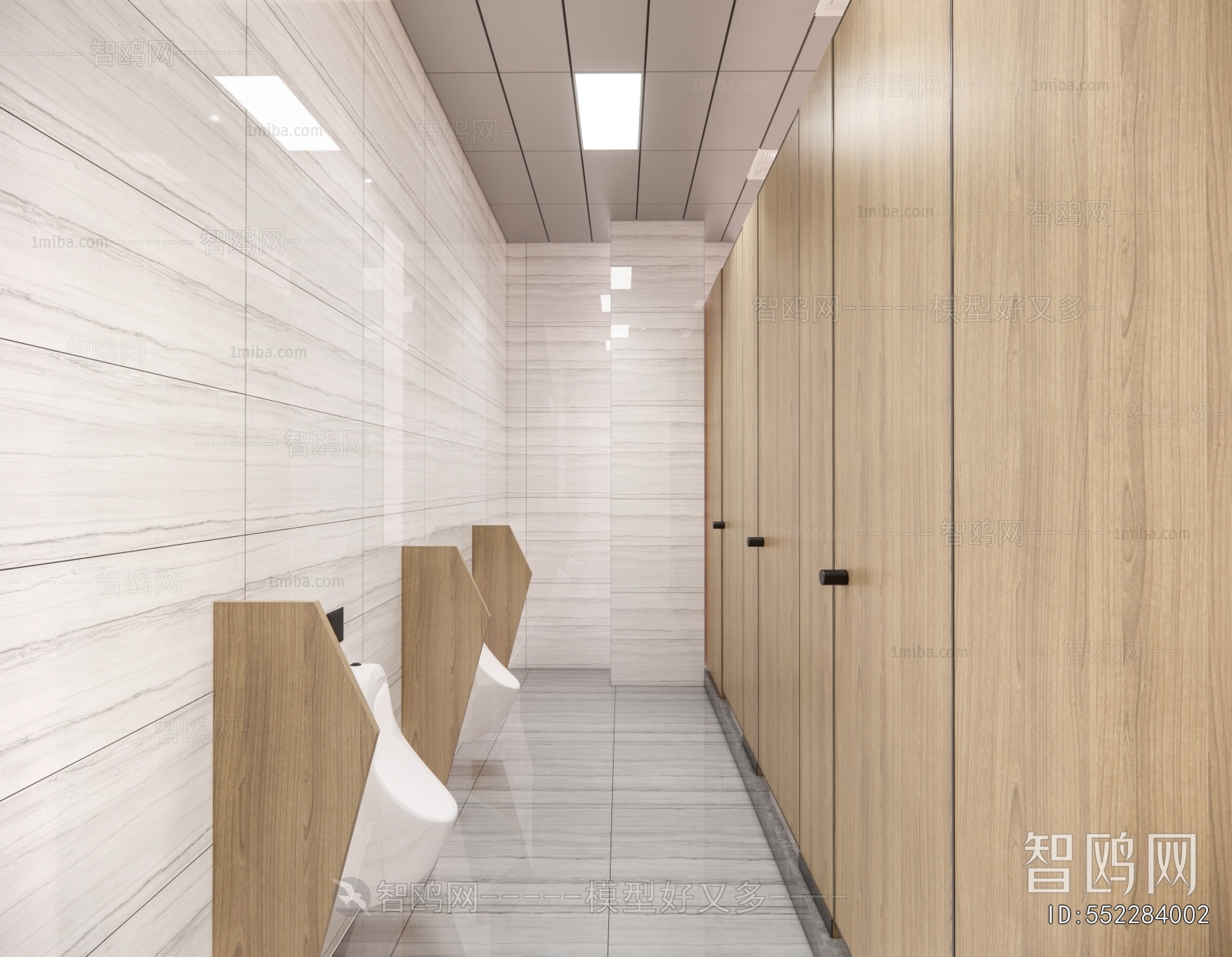 Modern Public Toilet