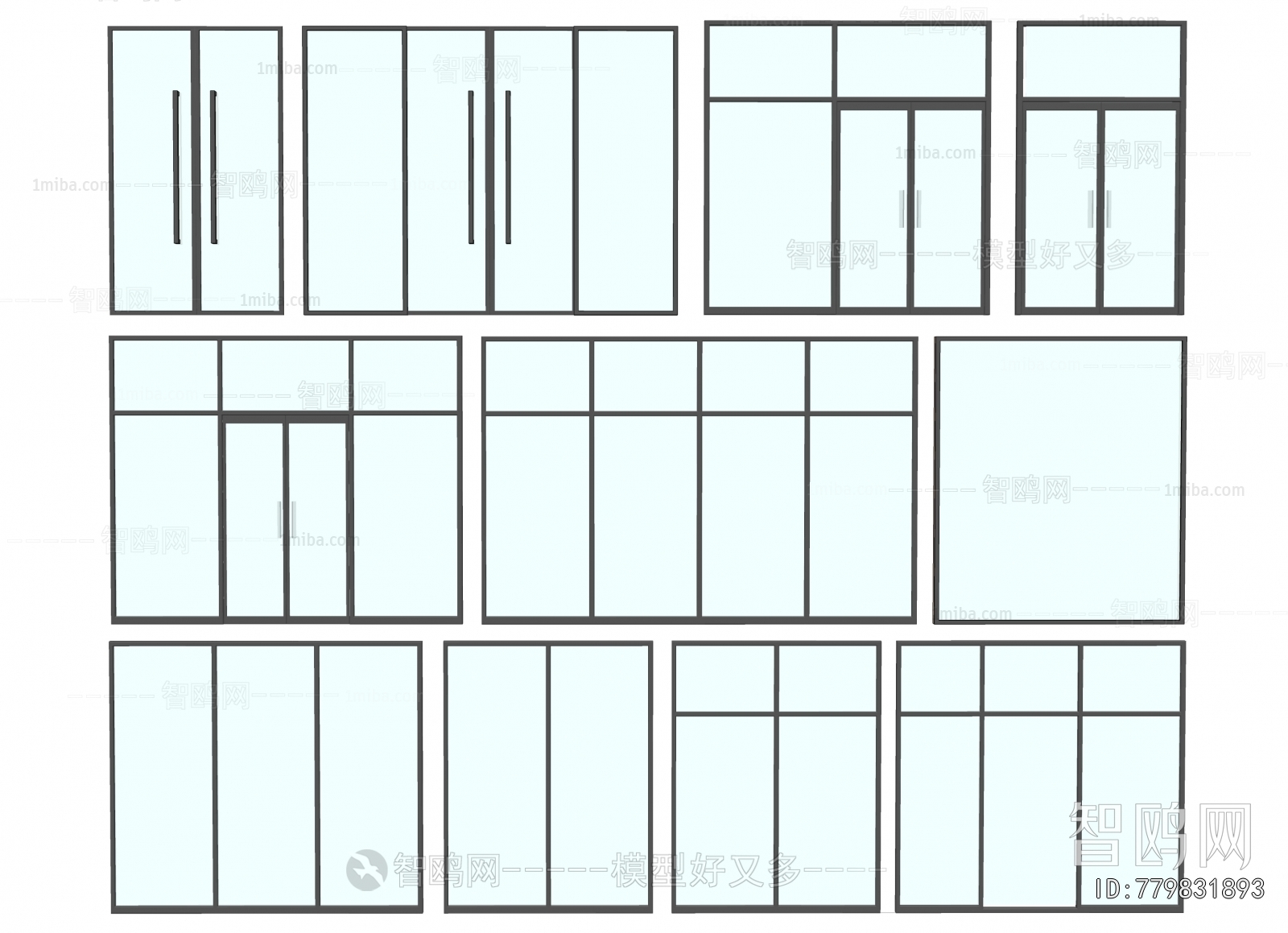 Modern Glass Screen Partition