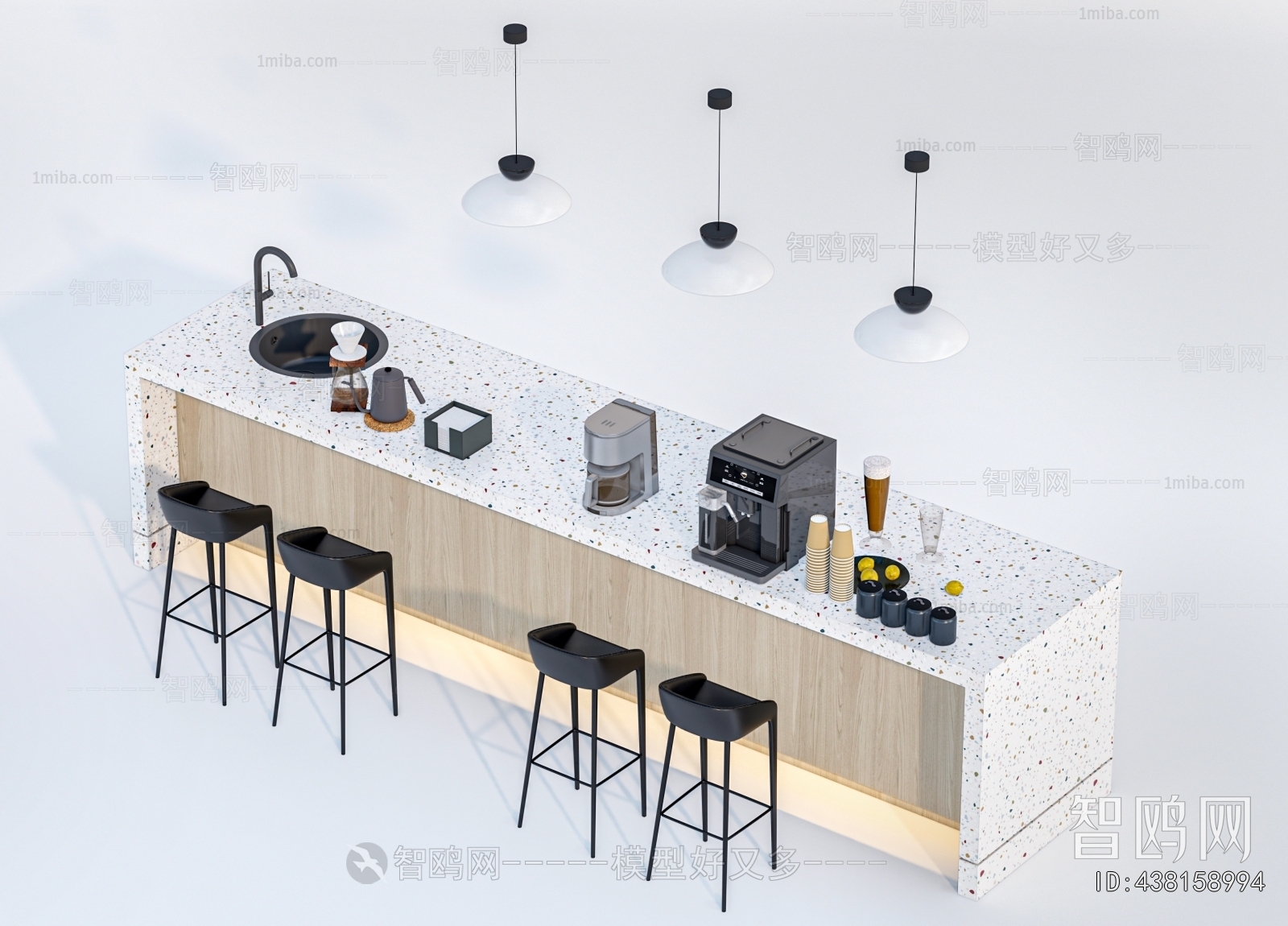 Modern Counter Bar