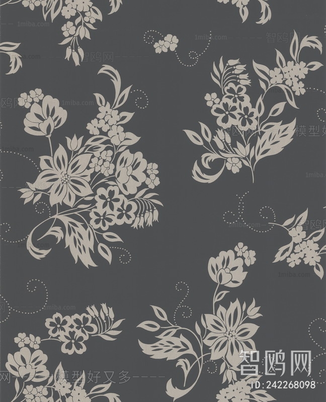 Animal And Plant Pattern Wallpaper