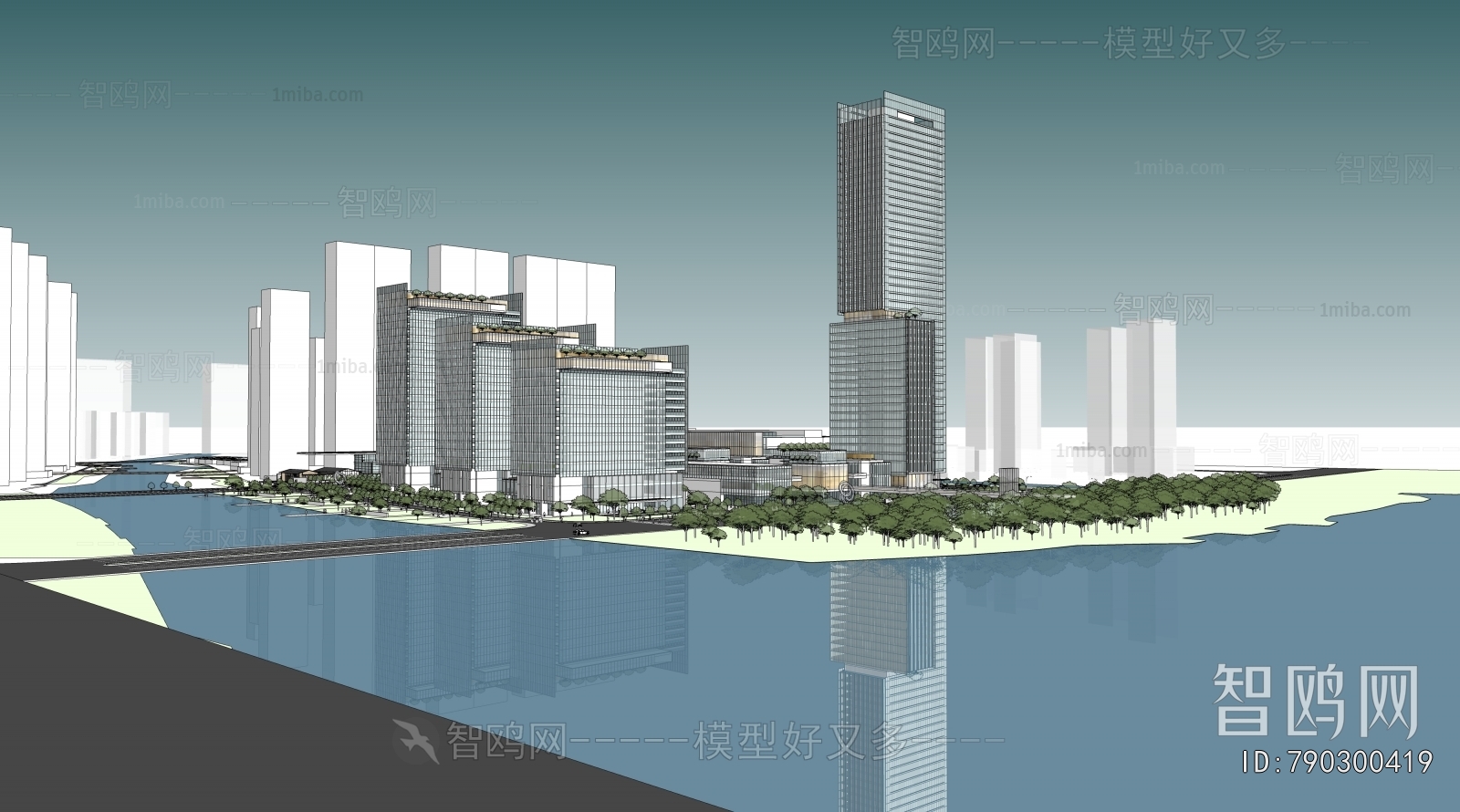 Modern Appearance Of Commercial Building