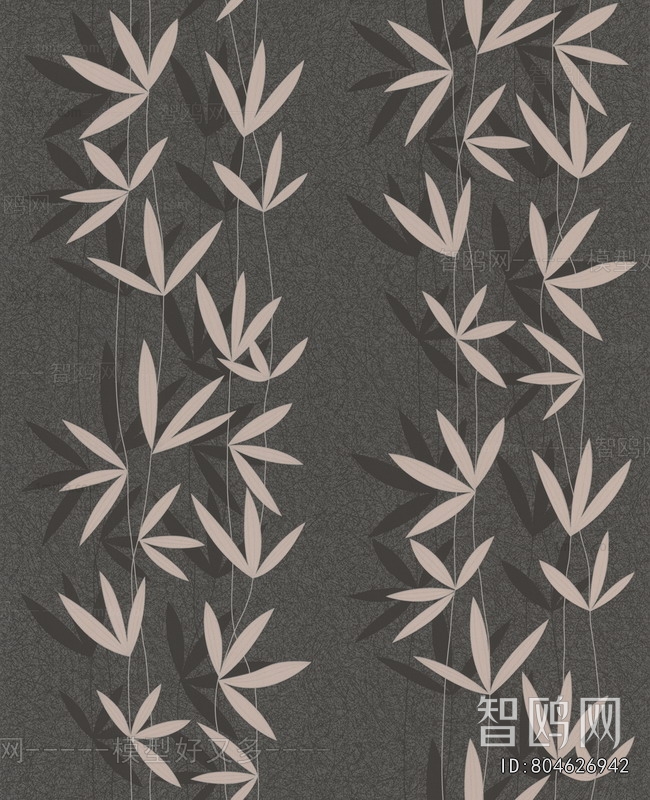 Animal And Plant Pattern Wallpaper