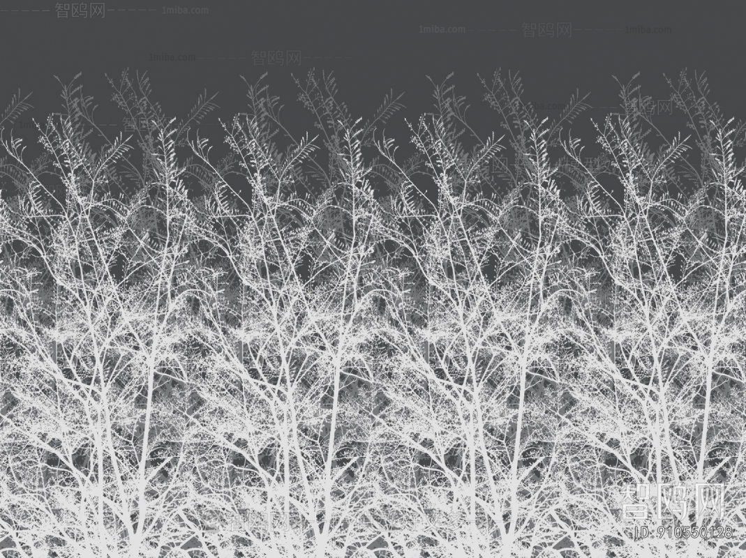 Animal And Plant Pattern Wallpaper