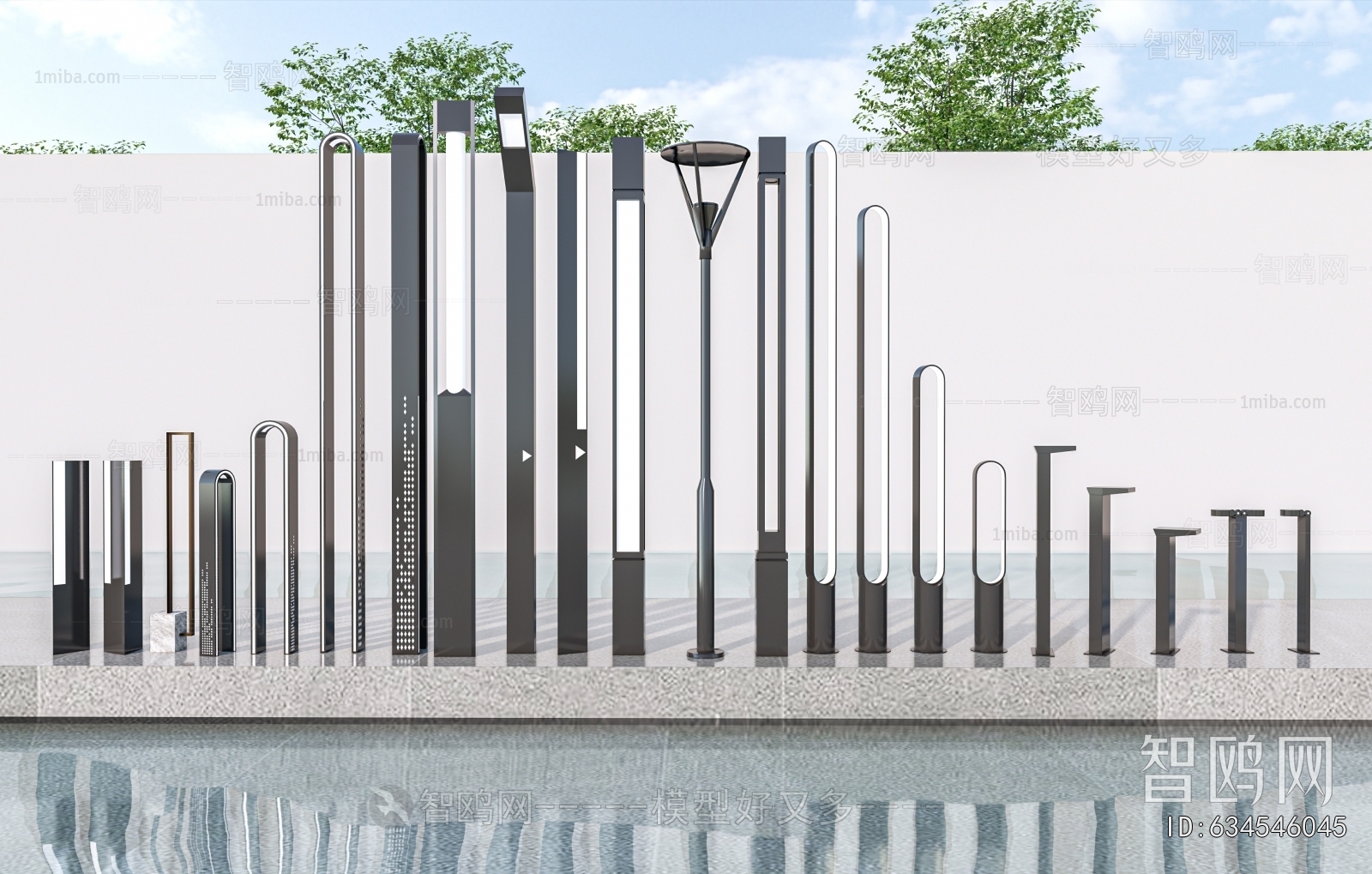 Modern Outdoor Light