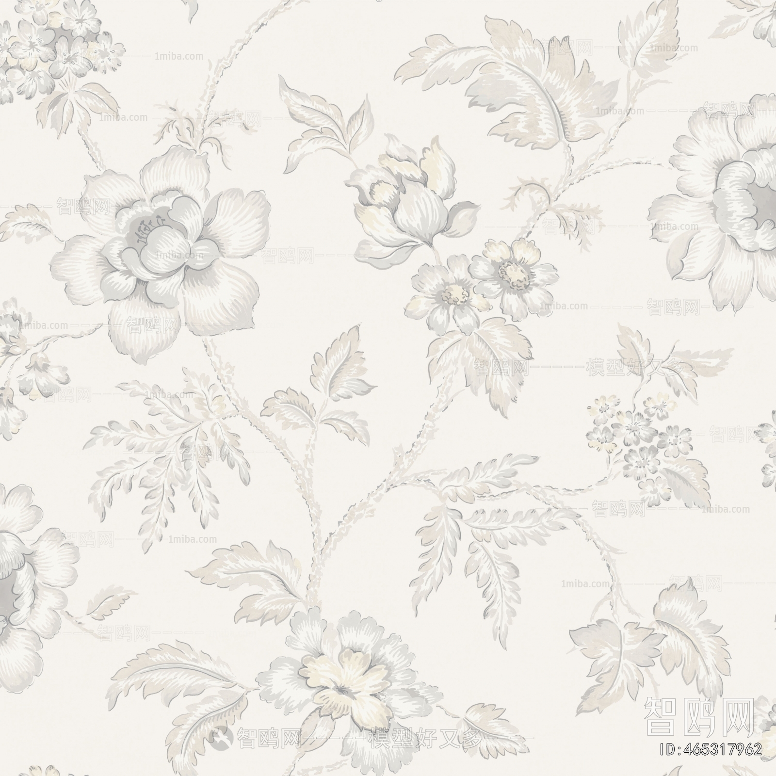 Animal And Plant Pattern Wallpaper