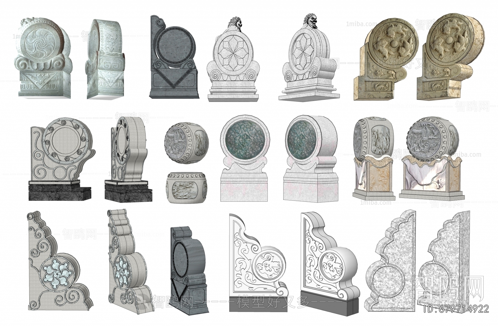 Chinese Style Stone Carving