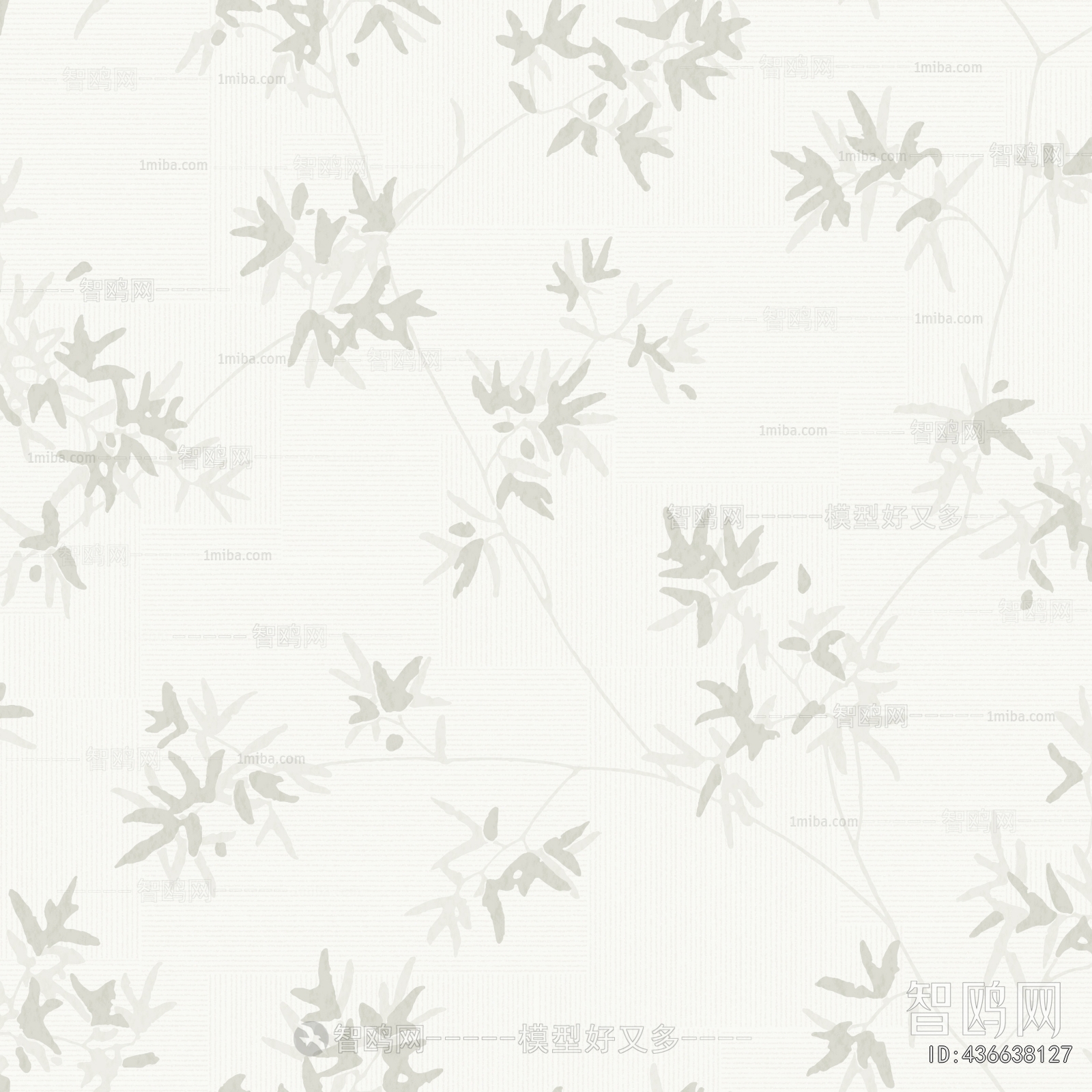 Animal And Plant Pattern Wallpaper