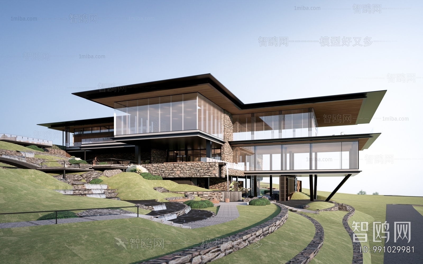 Modern Appearance Of Commercial Building