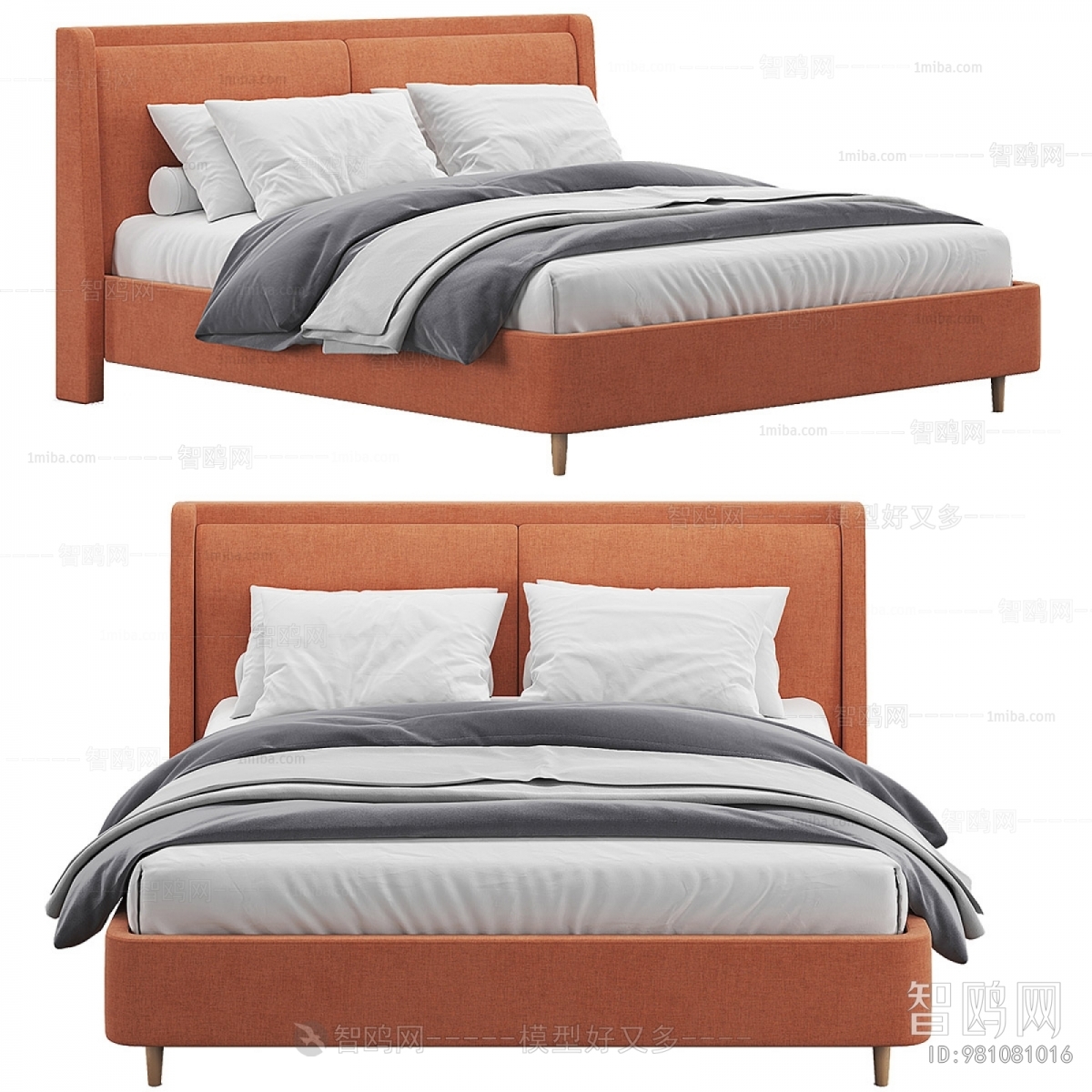 Modern Double Bed