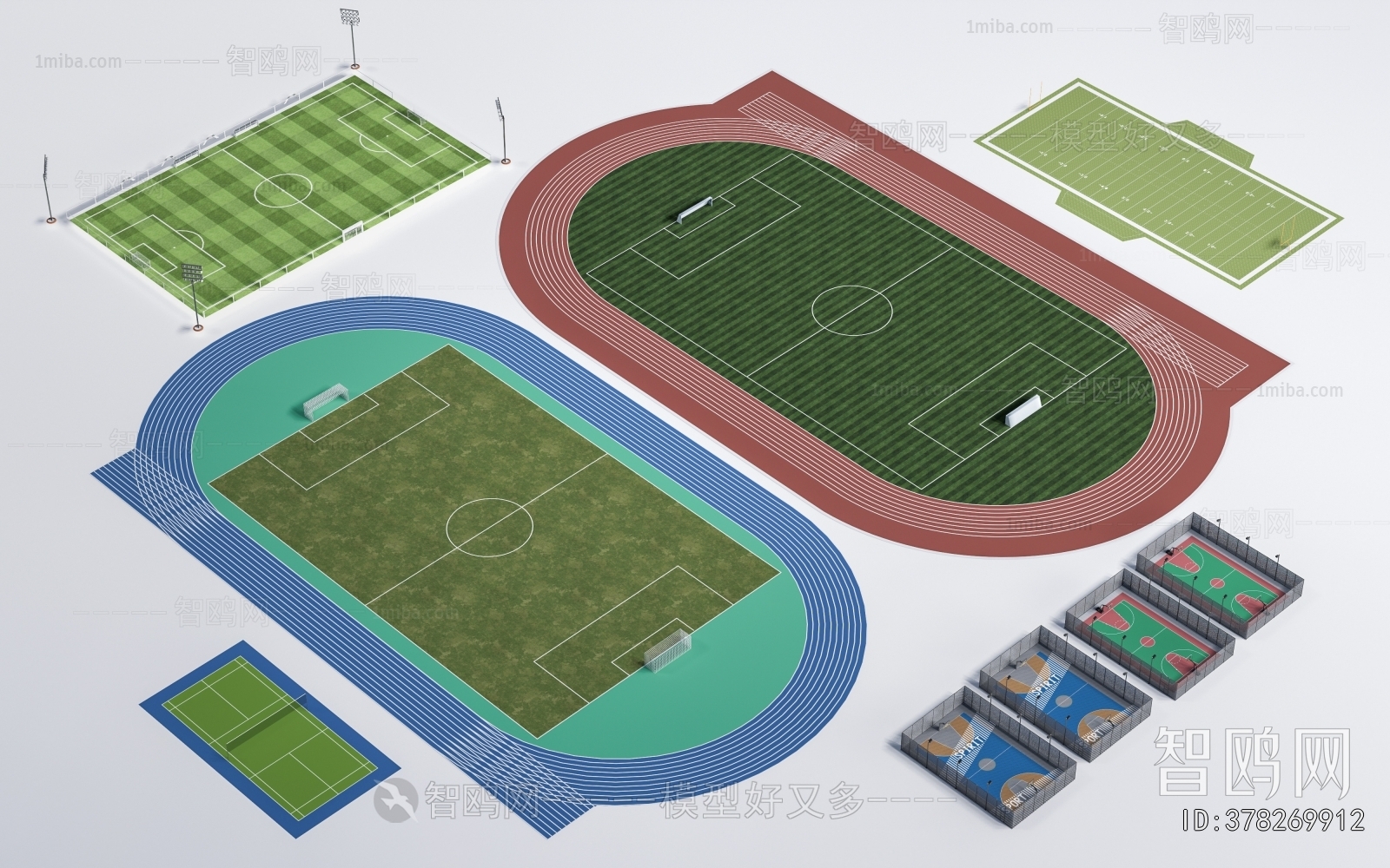 Modern Outdoor Sports Stadium
