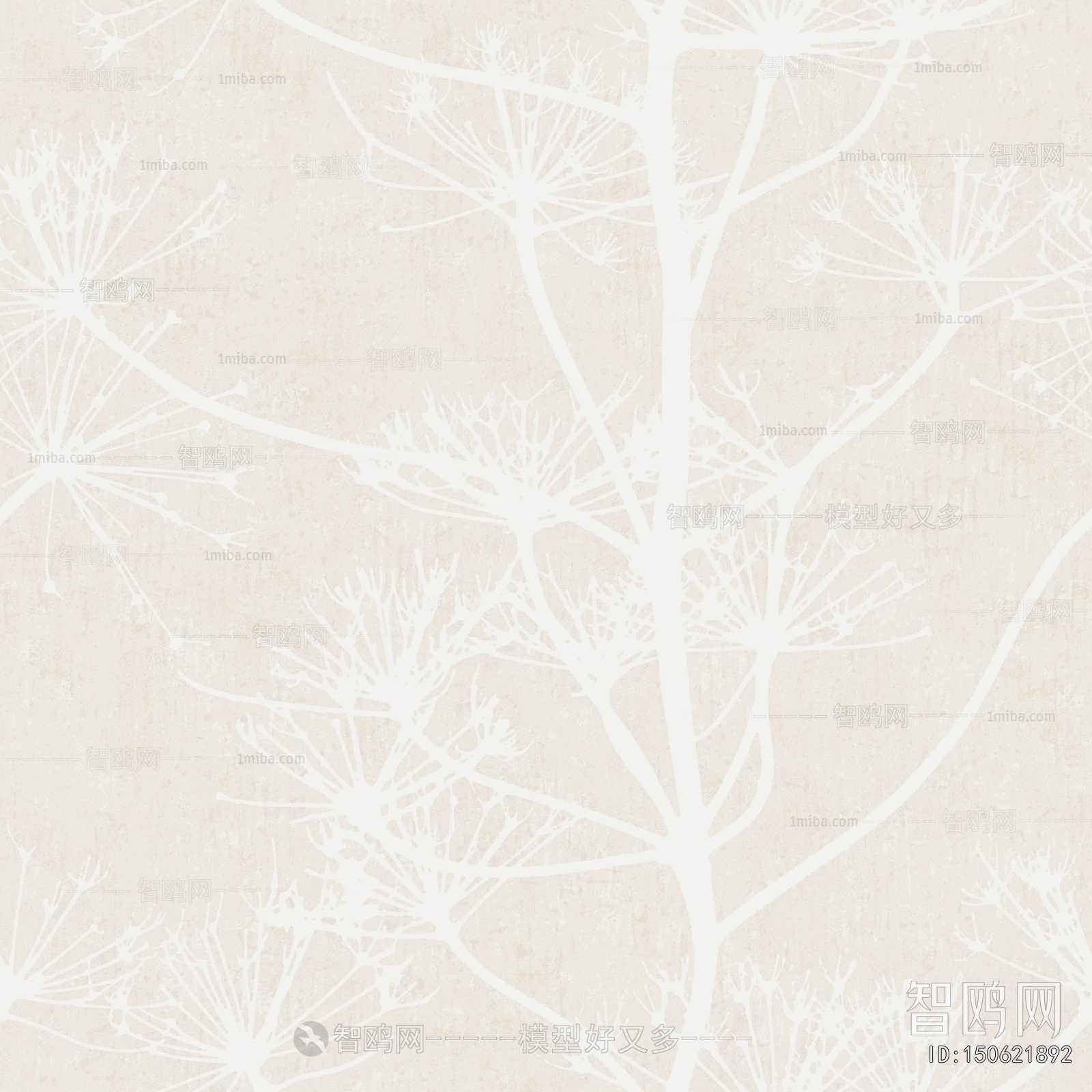 Animal And Plant Pattern Wallpaper