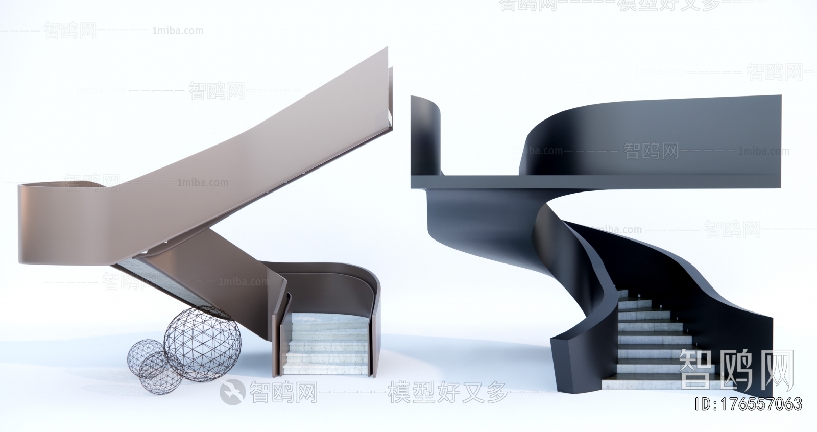 Modern Rotating Staircase