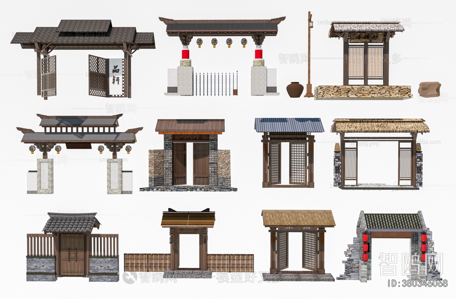 Chinese Style Facade Element