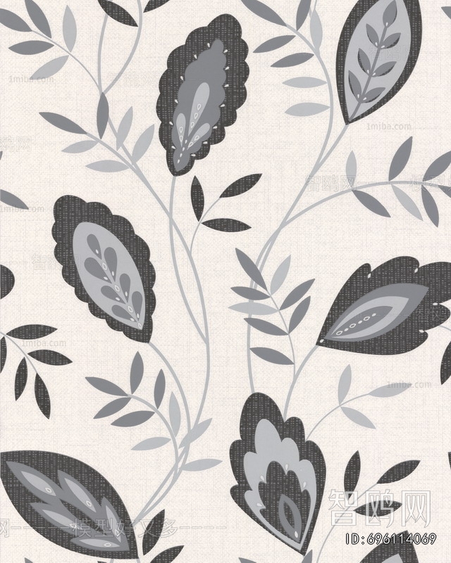 Animal And Plant Pattern Wallpaper