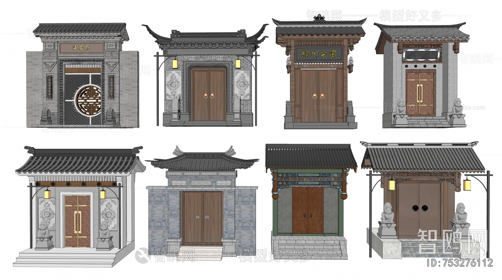 Chinese Style Facade Element