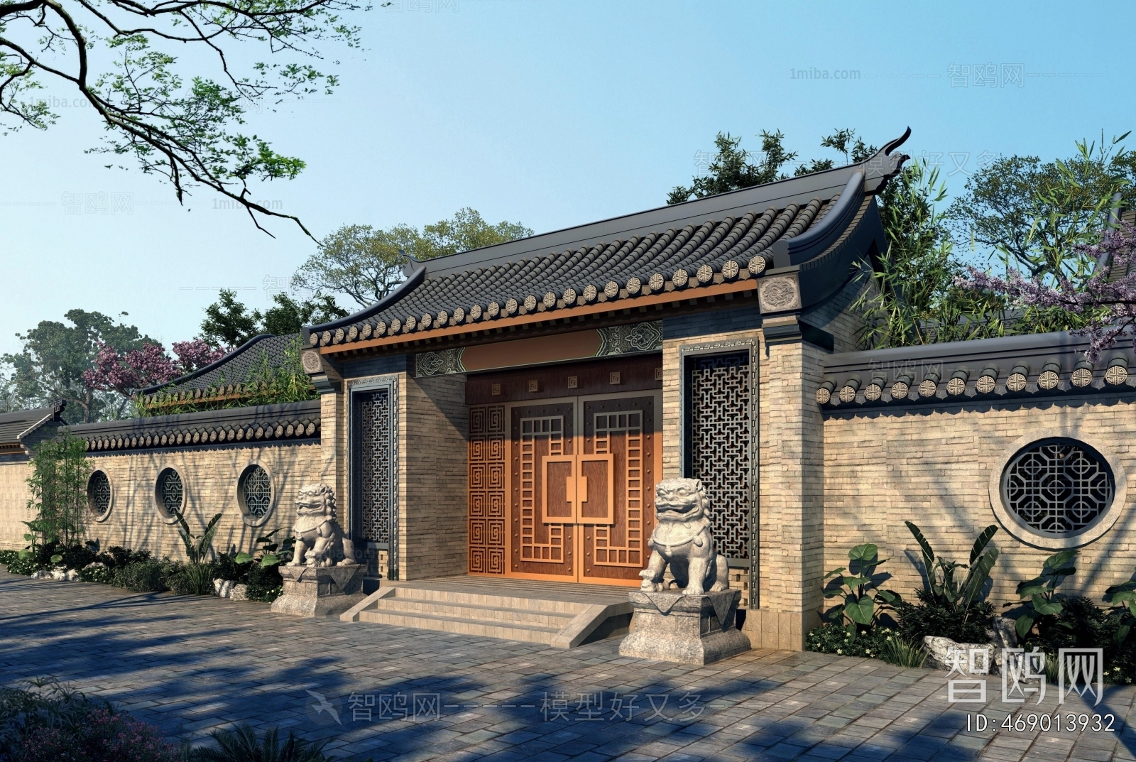 Chinese Style Facade Element