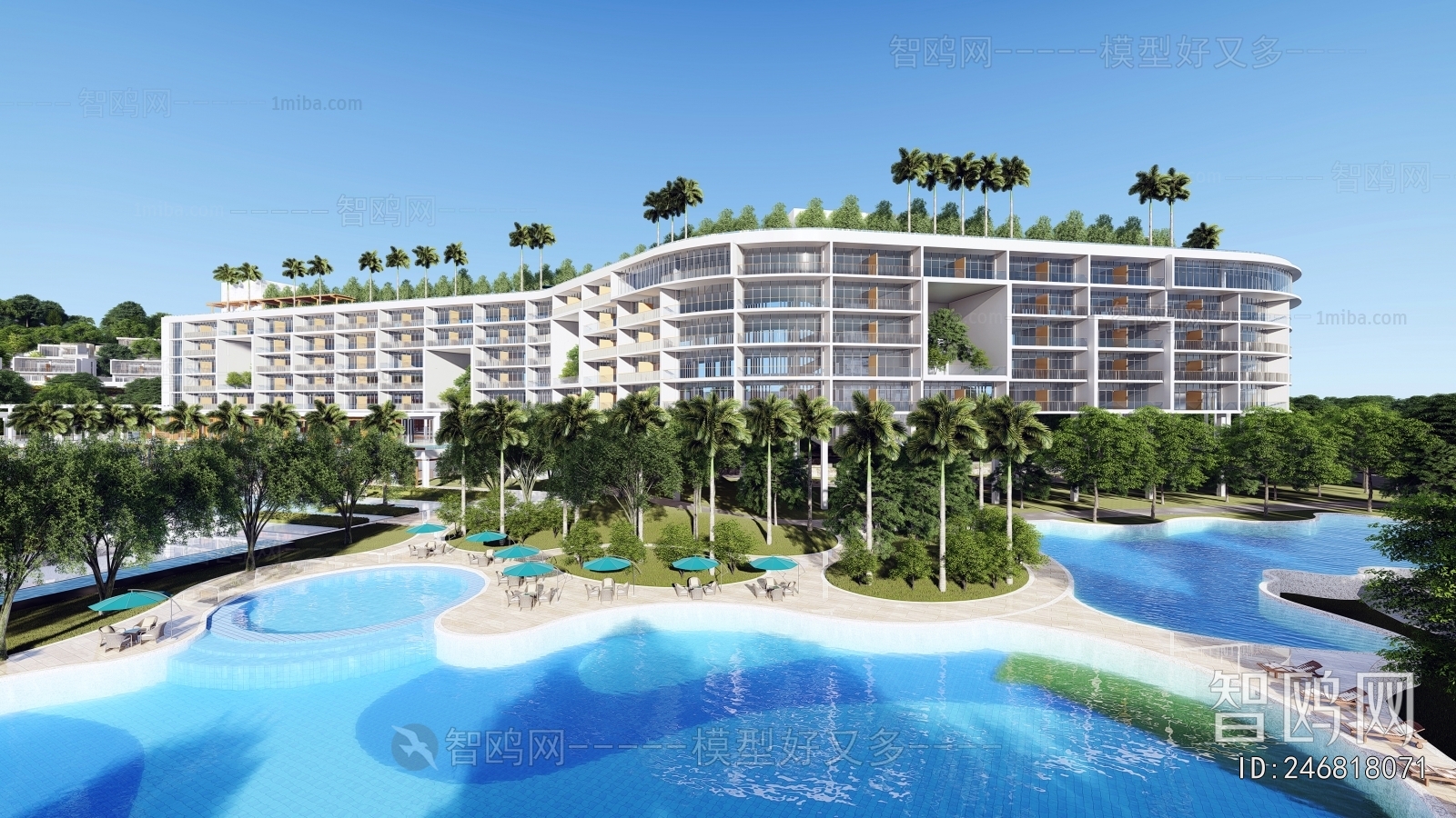 Modern Appearance Of Commercial Building