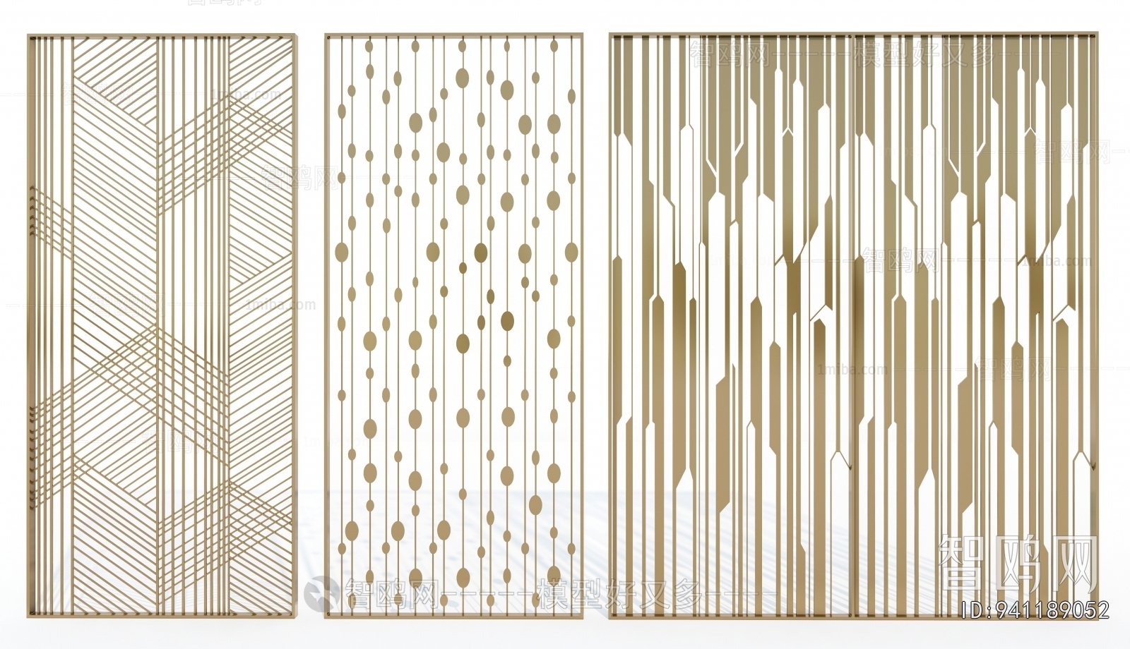 Modern Metal Screen Partition